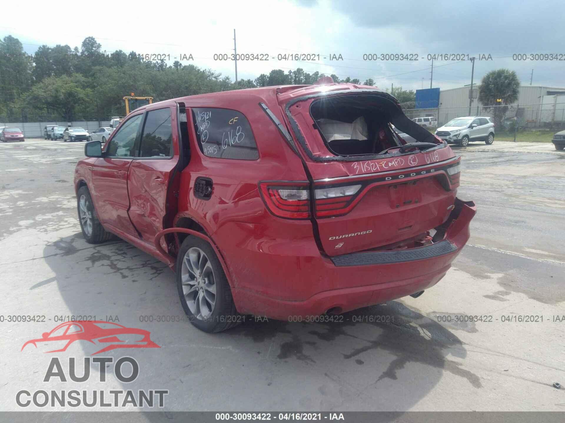 DODGE DURANGO 2020 - 1C4RDJDG2LC286168