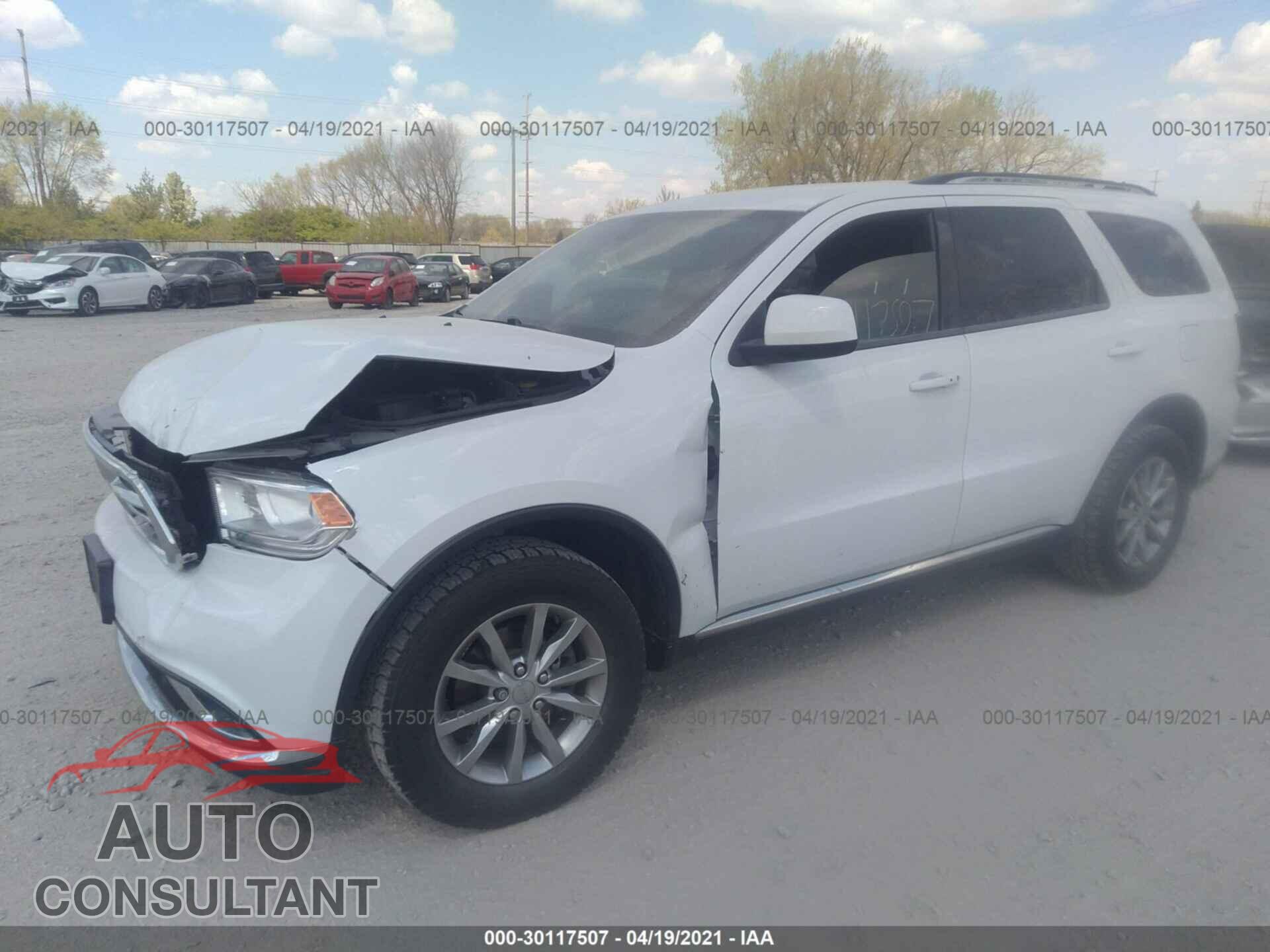 DODGE DURANGO 2017 - 1C4RDJAG0HC630107