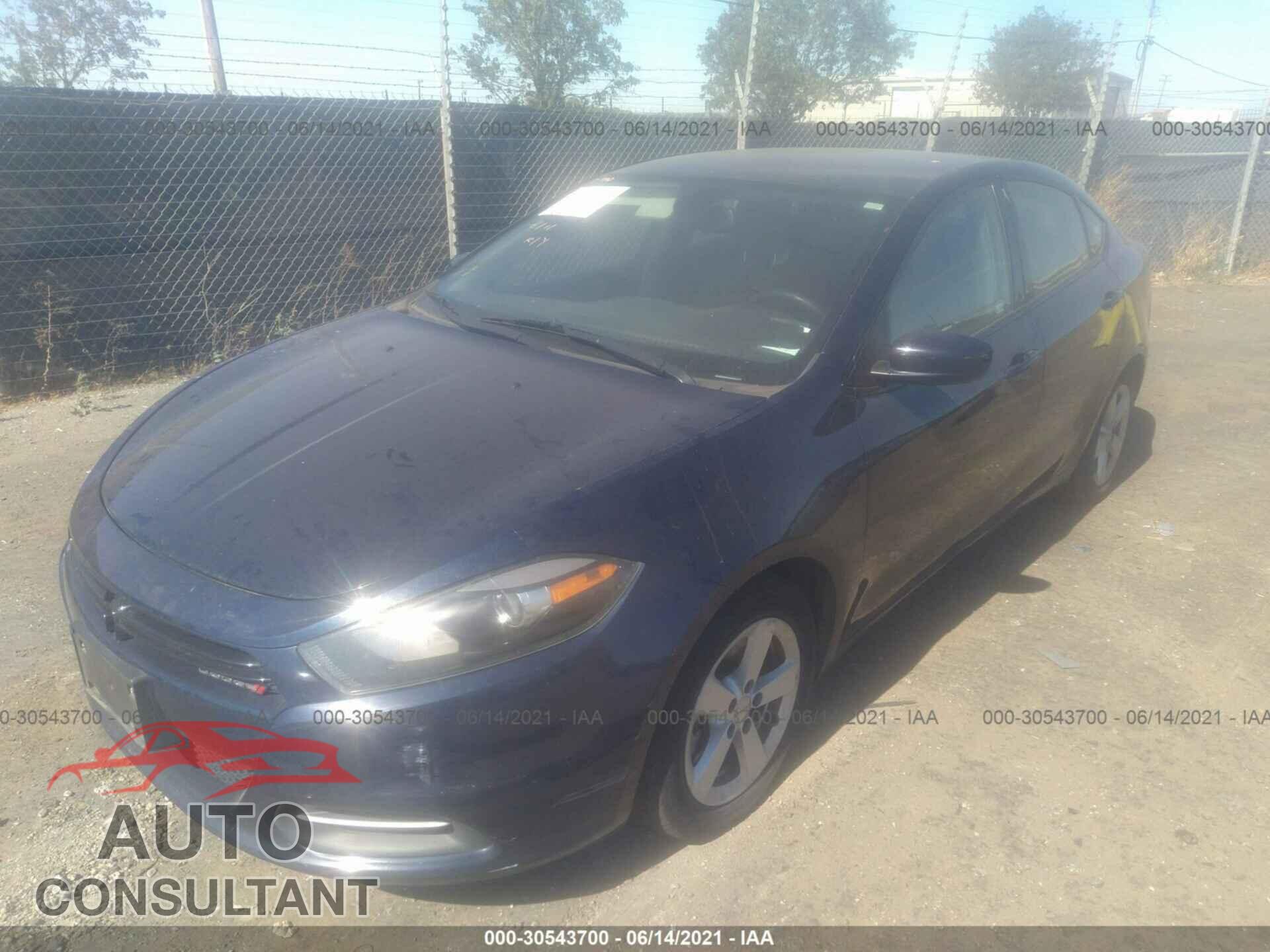 DODGE DART 2016 - 1C3CDFBB1GD769861