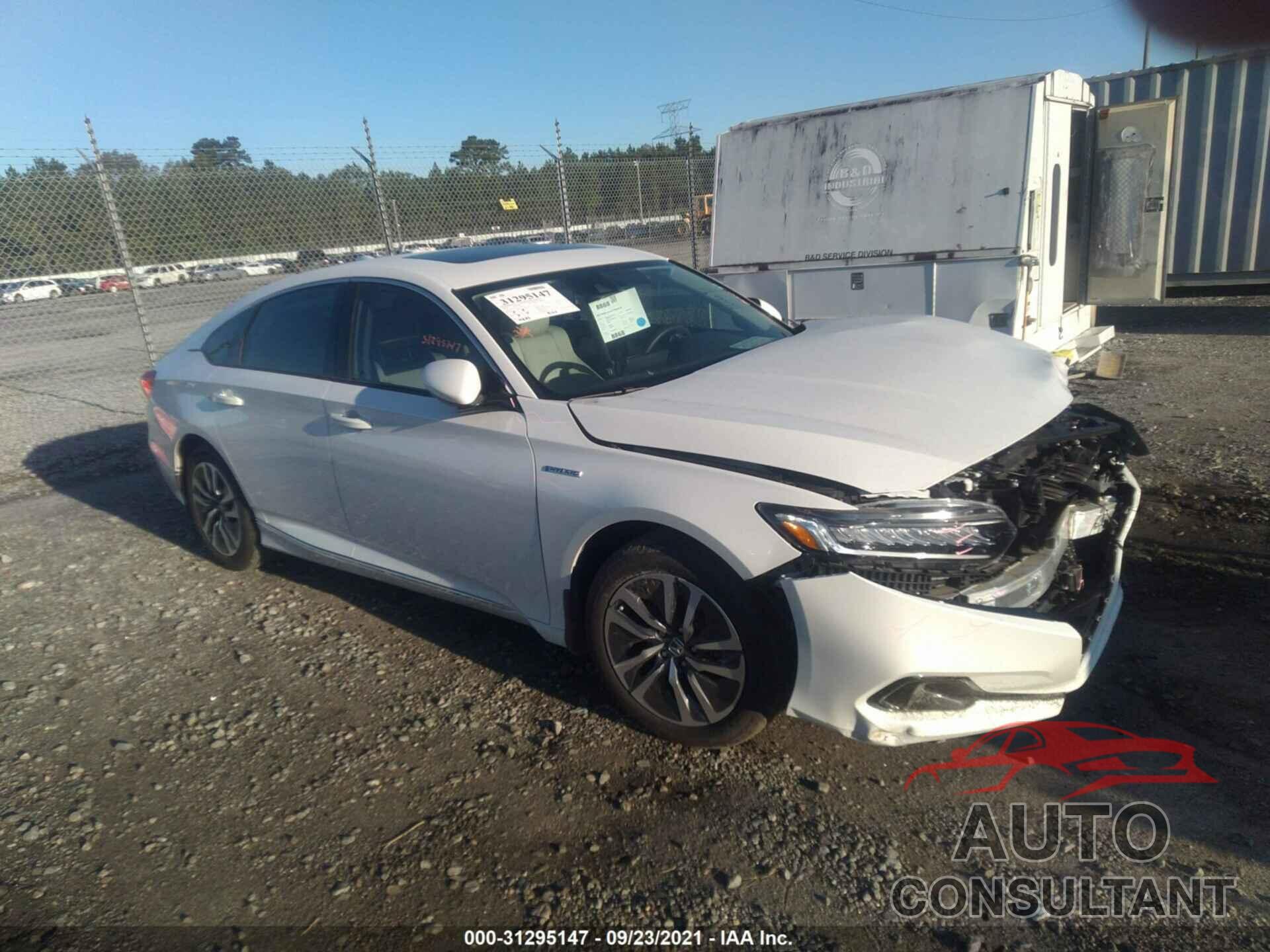 HONDA ACCORD HYBRID 2021 - 1HGCV3F45MA003911