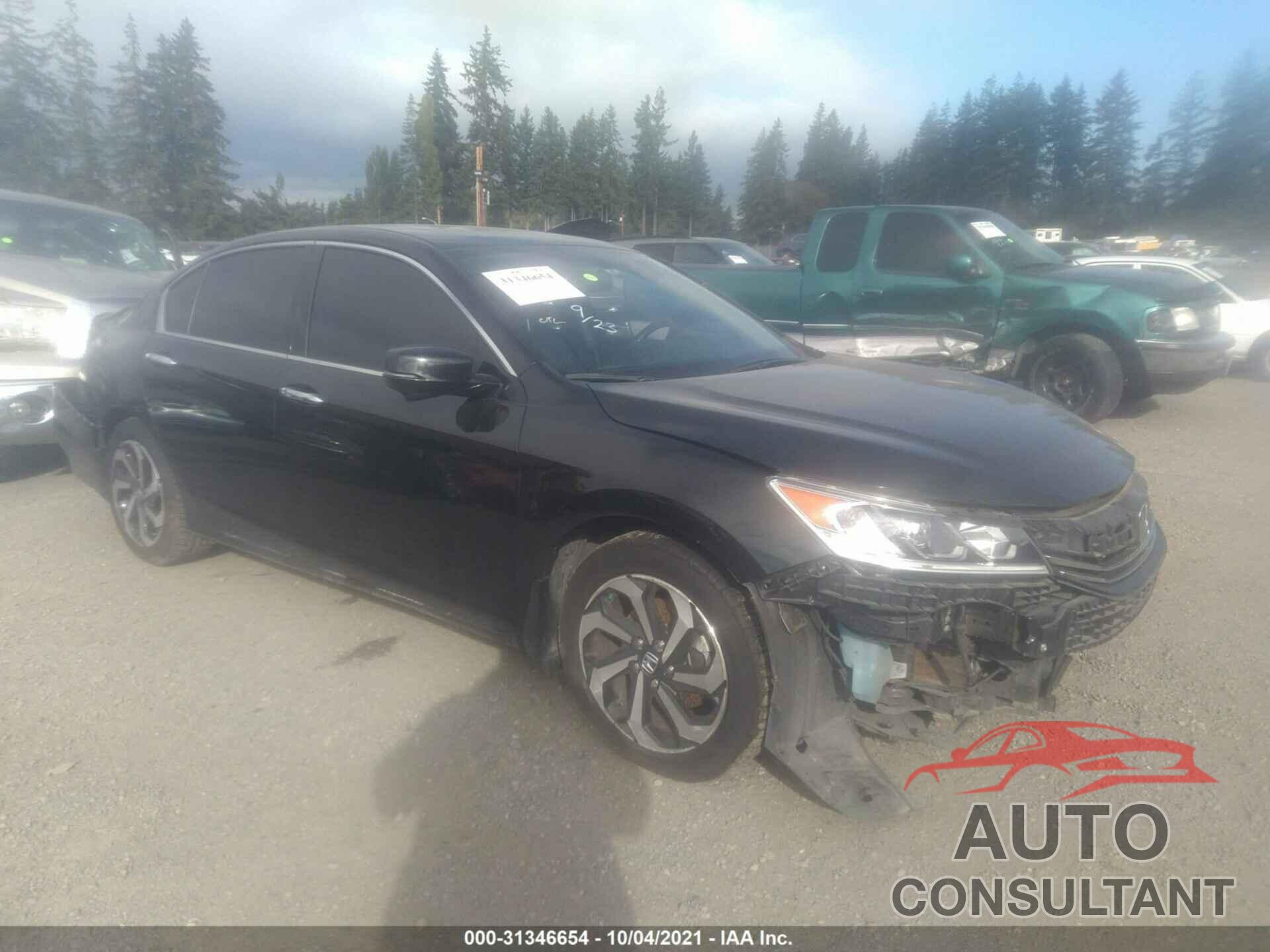 HONDA ACCORD SEDAN 2016 - 1HGCR3F80GA027108