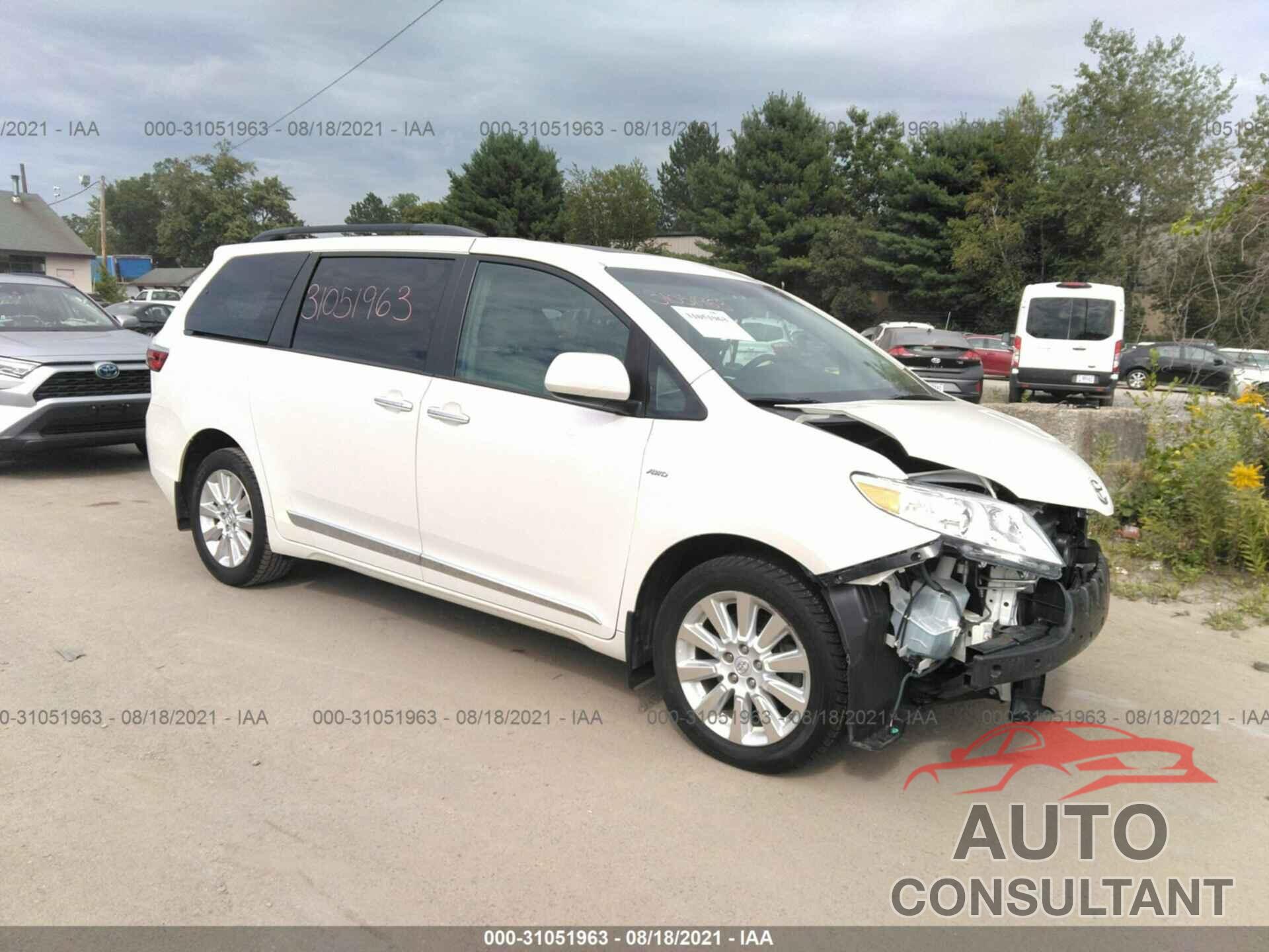 TOYOTA SIENNA 2016 - 5TDDK3DC0GS138663