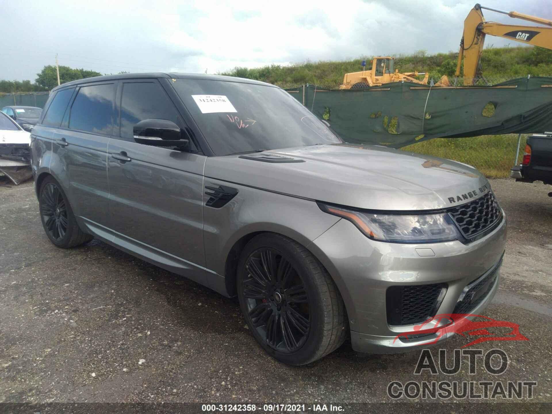 LAND ROVER RANGE ROVER SPORT 2019 - SALWV2SV2KA814480
