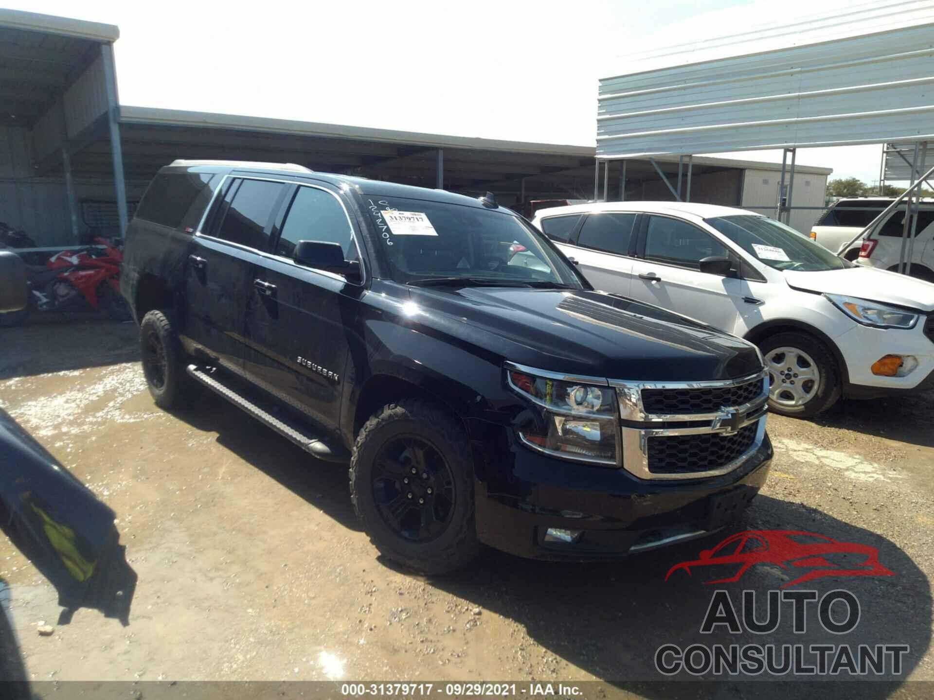 CHEVROLET SUBURBAN 2017 - 1GNSKHKCXHR393612