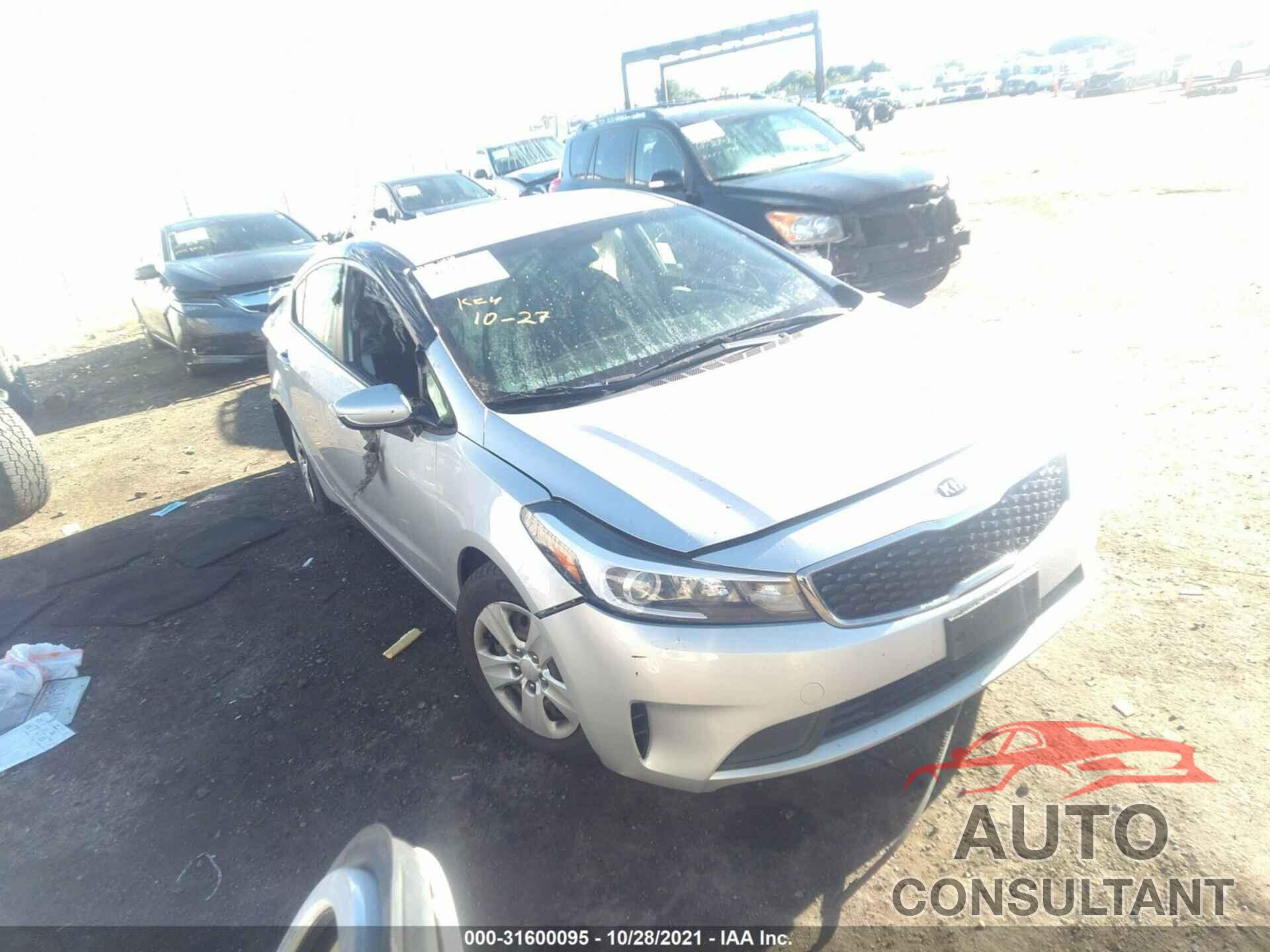 KIA FORTE 2017 - 3KPFK4A72HE049047