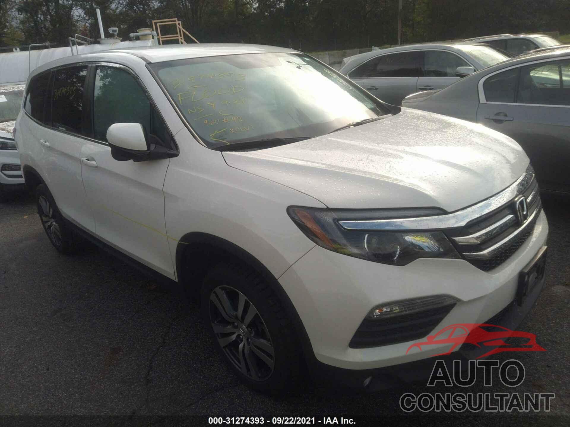HONDA PILOT 2018 - 5FNYF6H33JB040935