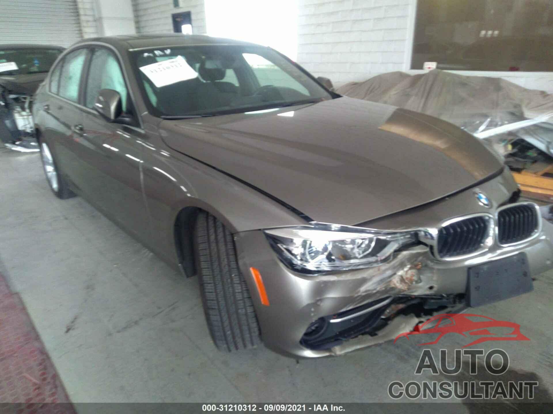 BMW 3 SERIES 2018 - WBA8E5C55JA507493