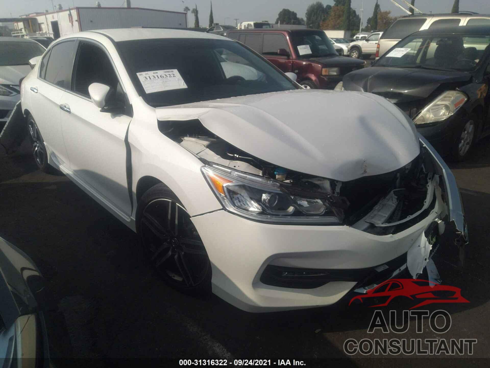 HONDA ACCORD SEDAN 2017 - 1HGCR2F16HA059057