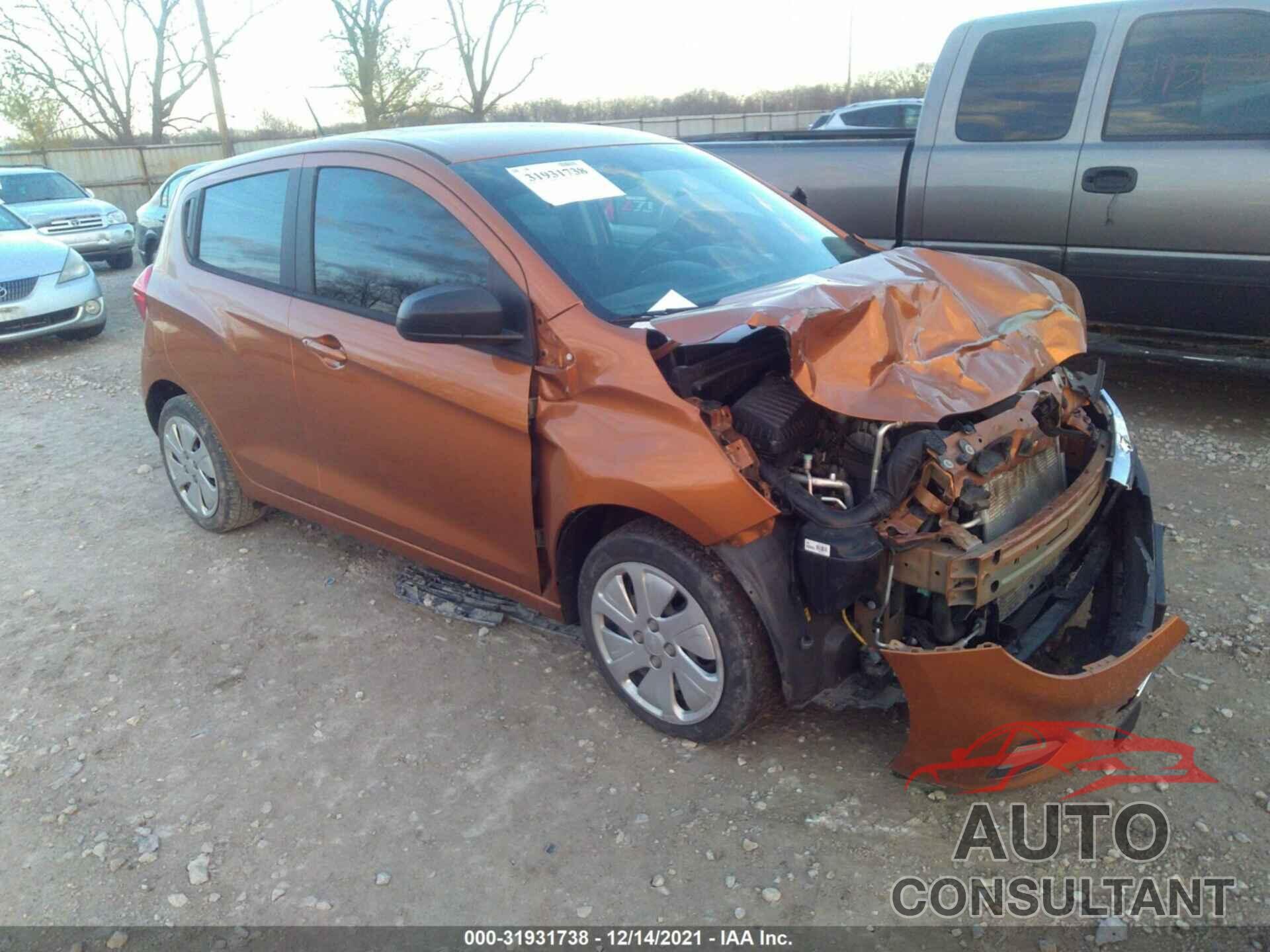 CHEVROLET SPARK 2019 - KL8CB6SA3KC720807