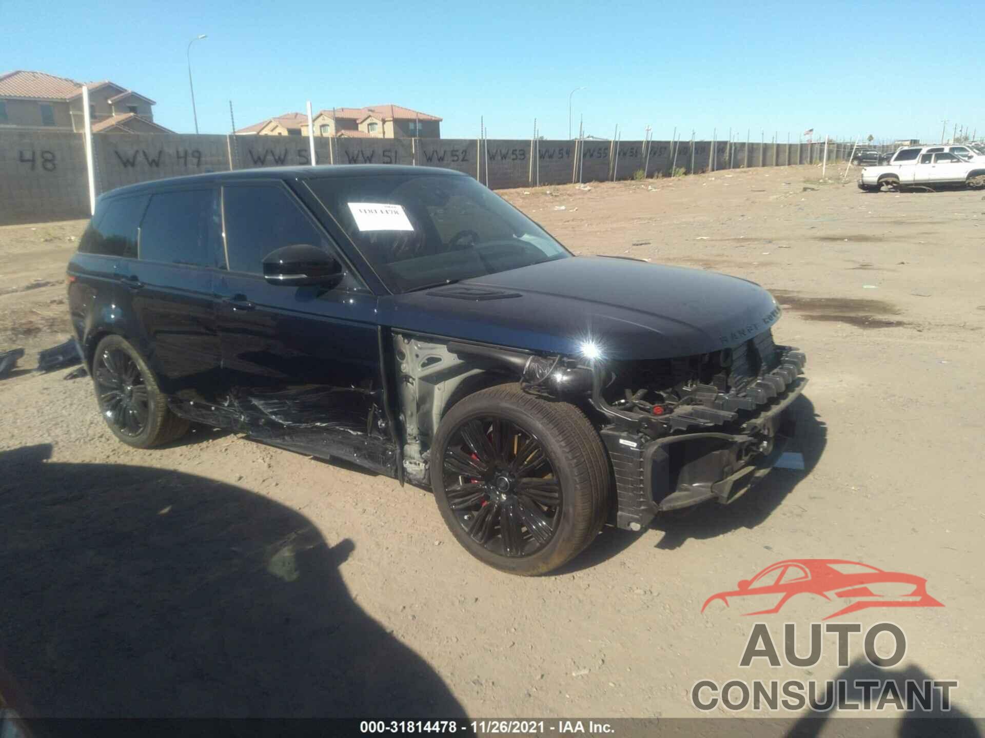 LAND ROVER RANGE ROVER SPORT 2020 - SALWR2SE1LA896093