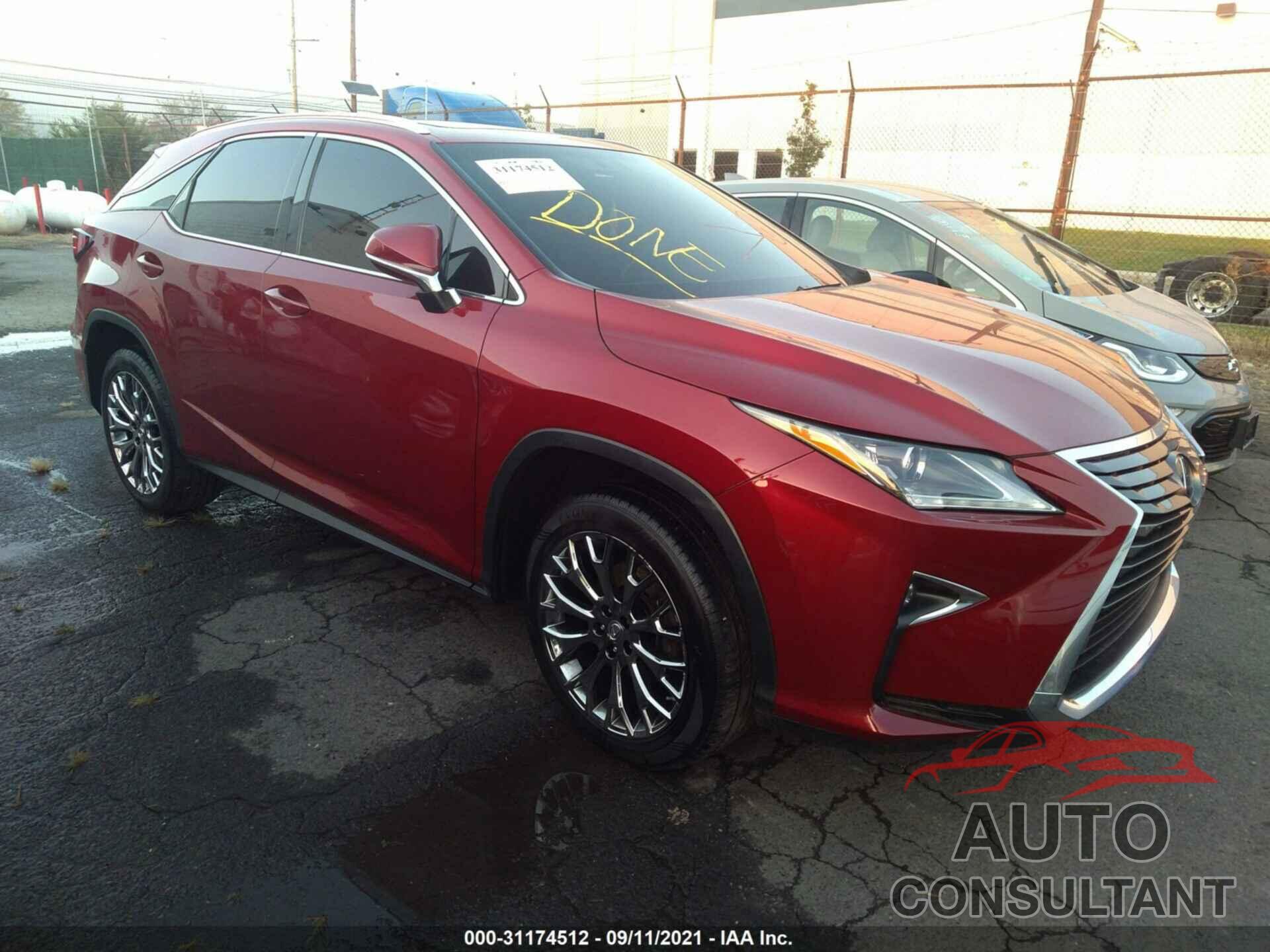 LEXUS RX 350 2016 - 2T2BZMCA2GC023706