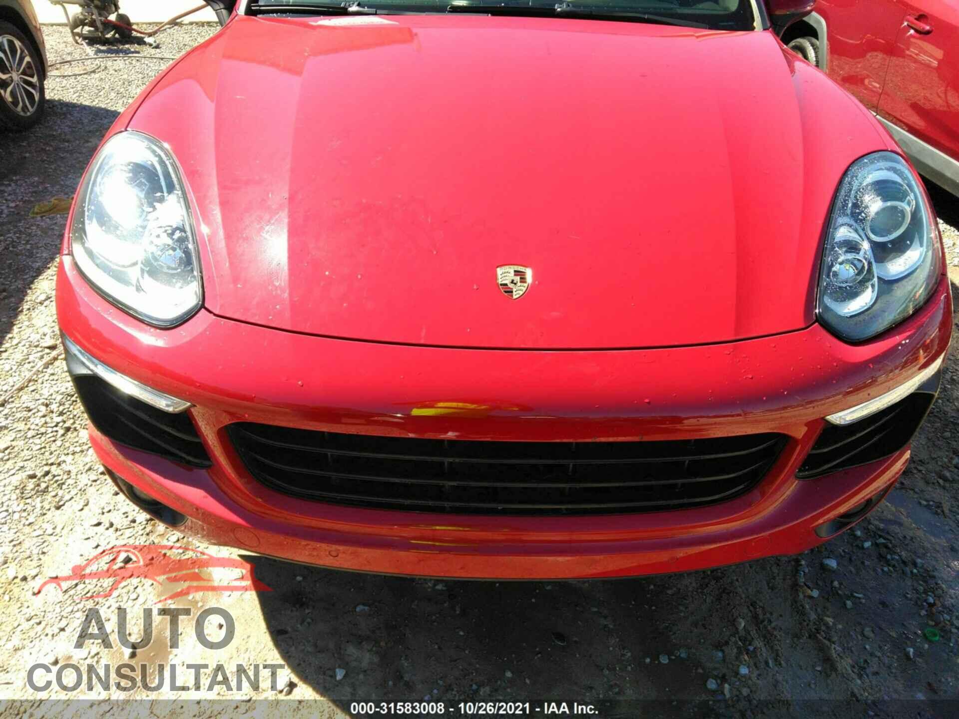 PORSCHE CAYENNE 2016 - WP1AA2A20GLA02478