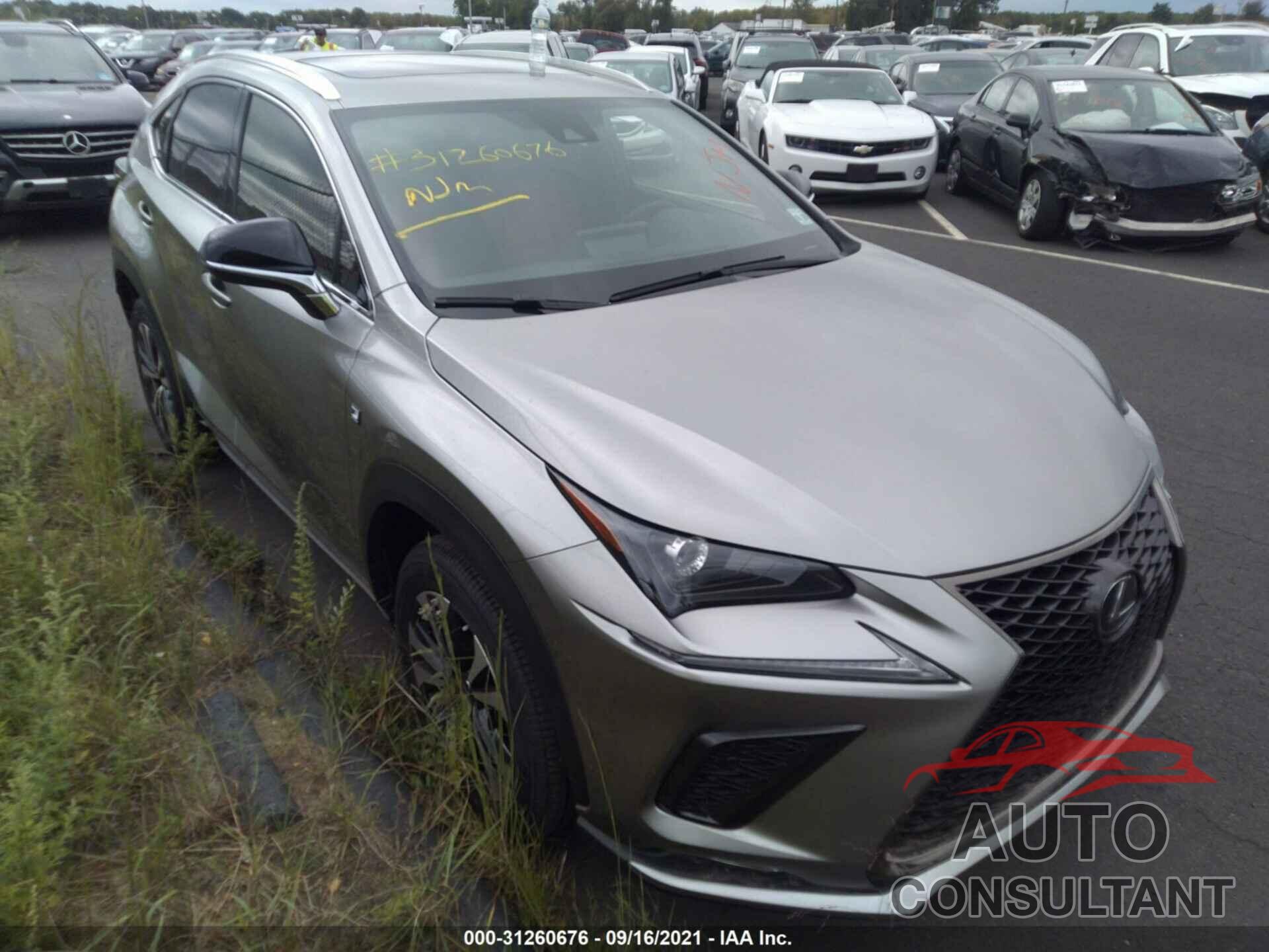 LEXUS NX 2021 - JTJSARDZ3M2261651