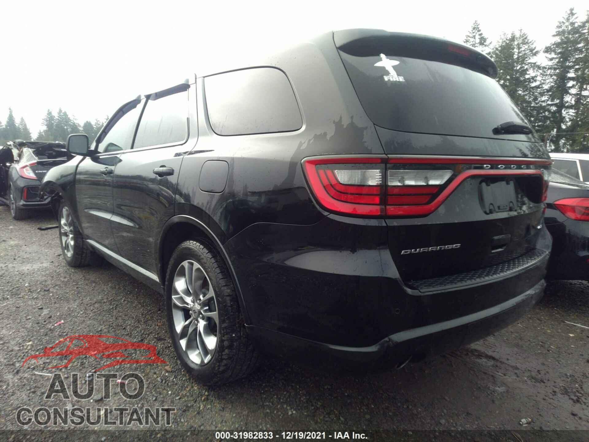 DODGE DURANGO 2019 - 1C4RDHDGXKC533721