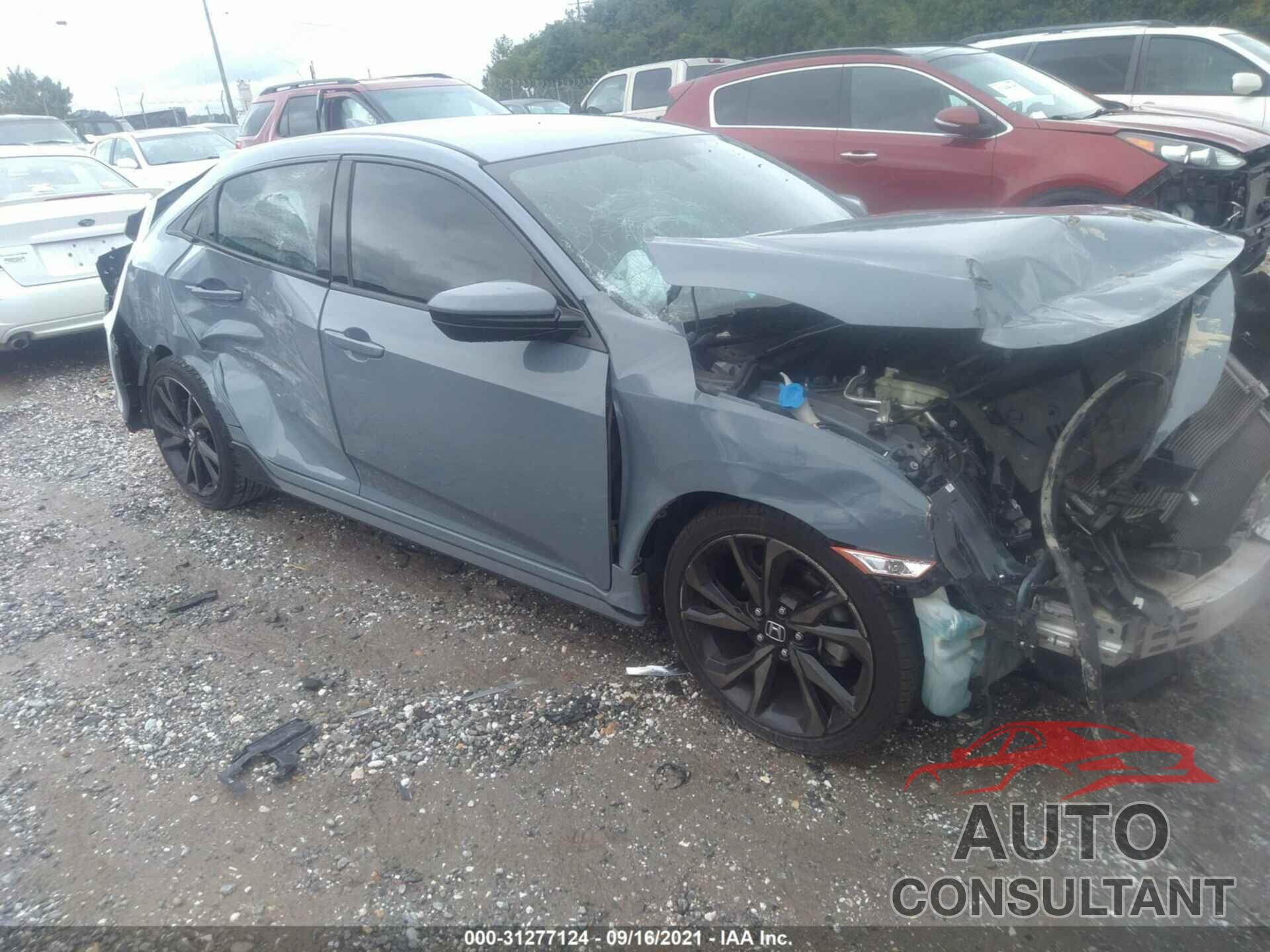 HONDA CIVIC HATCHBACK 2017 - SHHFK7H43HU228946