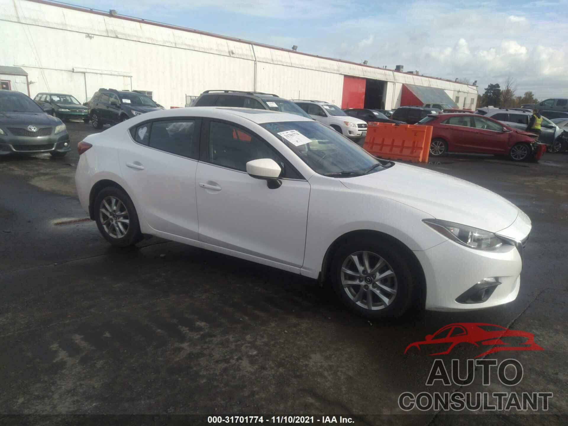 MAZDA MAZDA3 2016 - JM1BM1V73G1297231