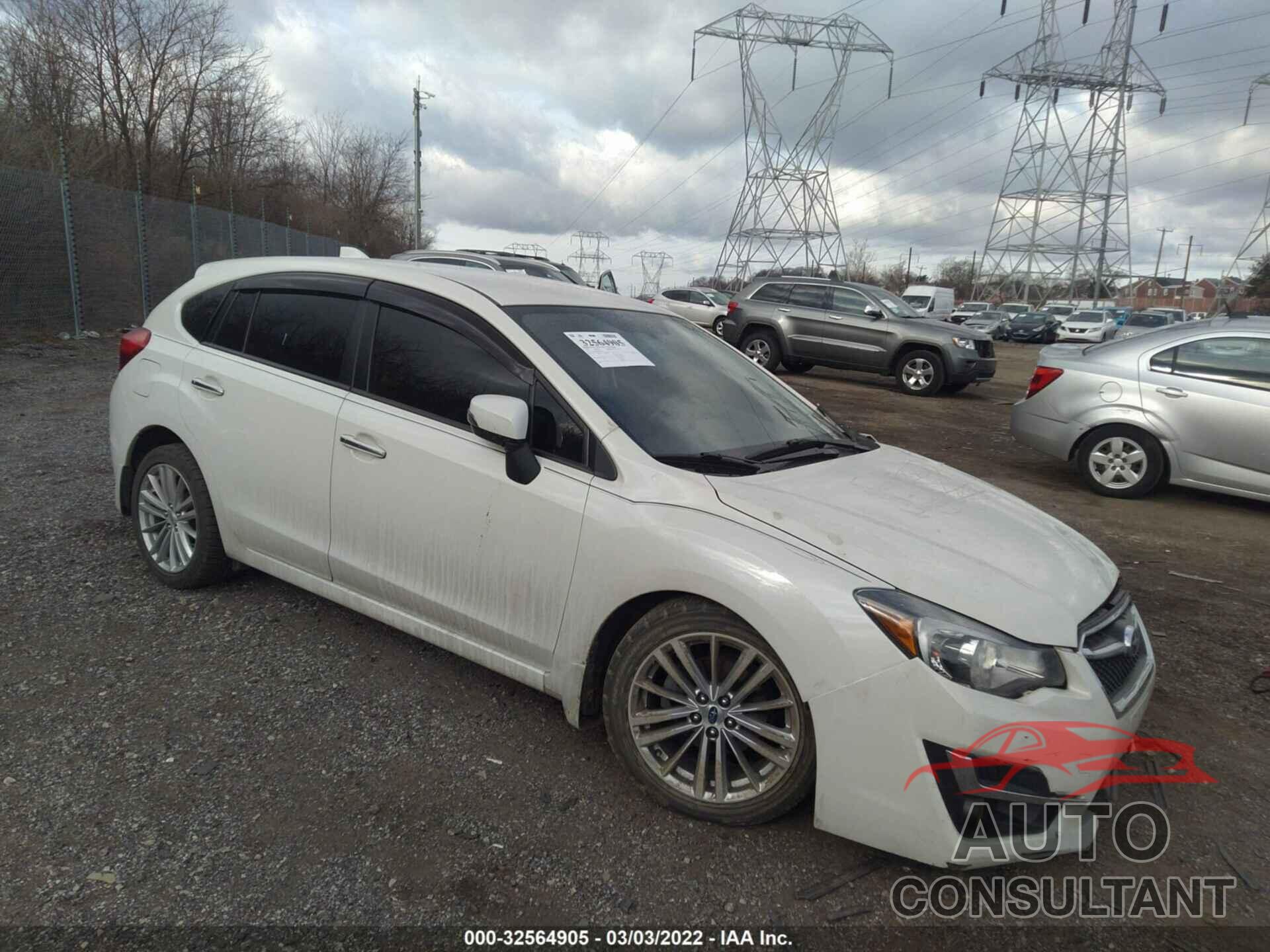 SUBARU IMPREZA WAGON 2016 - JF1GPAK63G8245085