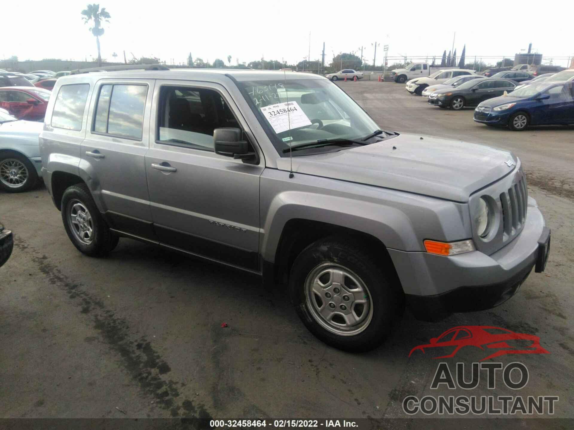 JEEP PATRIOT 2016 - 1C4NJPBA7GD669581