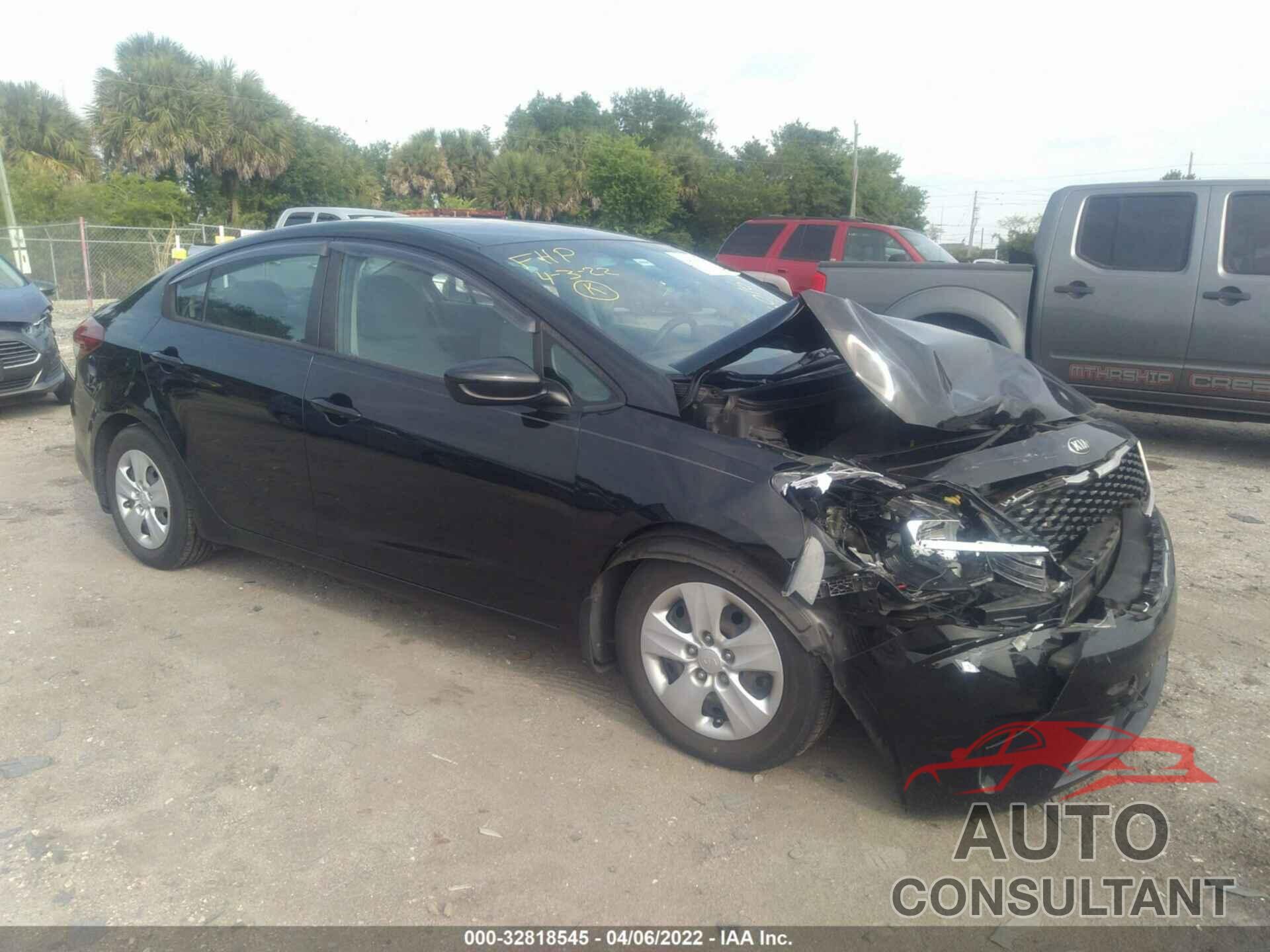 KIA FORTE 2017 - 3KPFK4A79HE116016