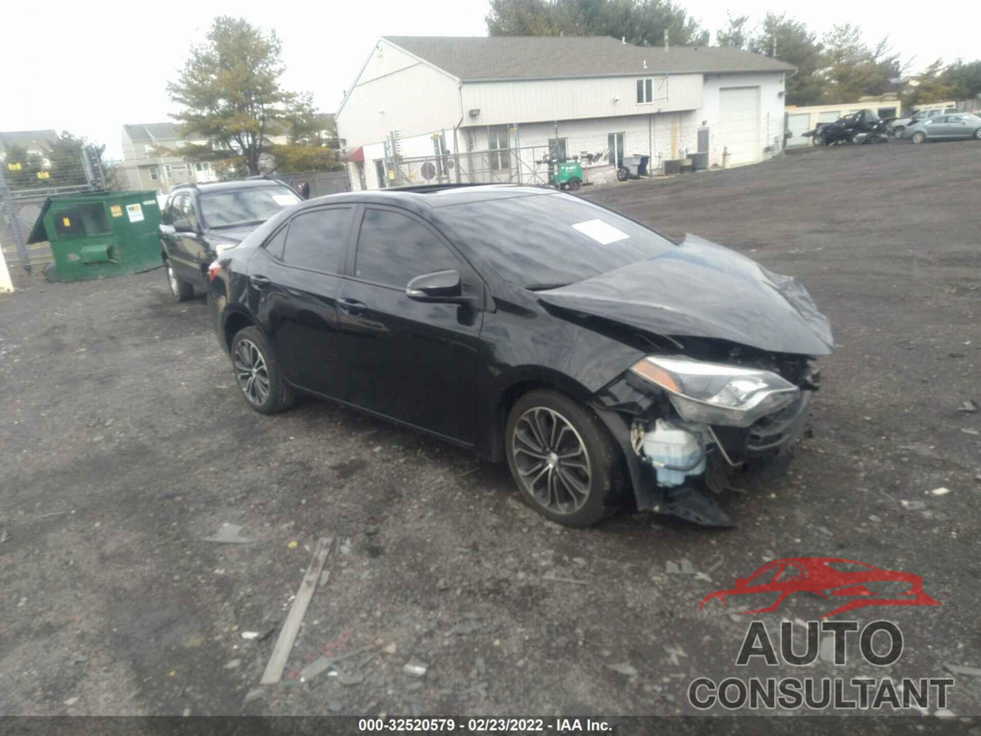 TOYOTA COROLLA 2016 - 2T1BURHE5GC718466