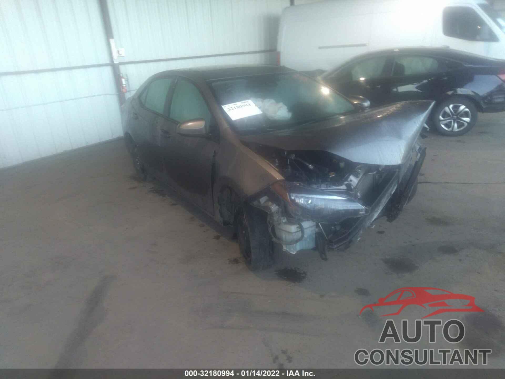 TOYOTA COROLLA 2017 - 2T1BURHE6HC780623