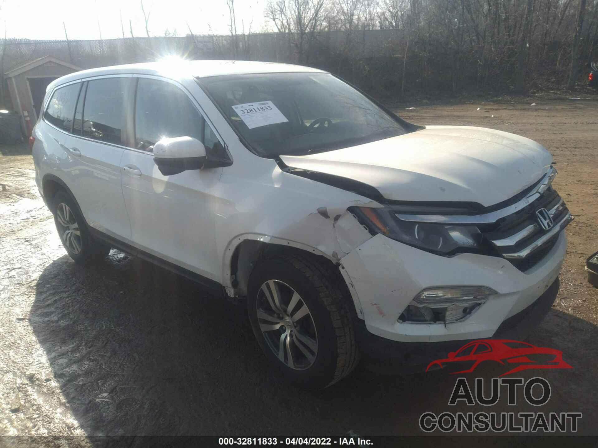 HONDA PILOT 2016 - 5FNYF6H5XGB086255