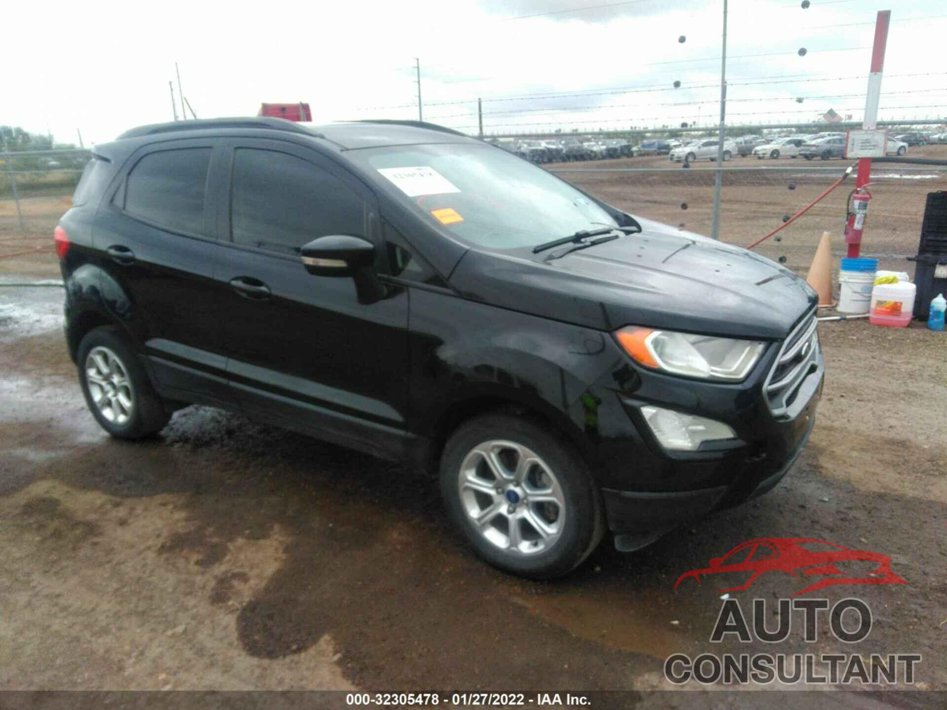 FORD ECOSPORT 2018 - MAJ3P1TE5JC220858