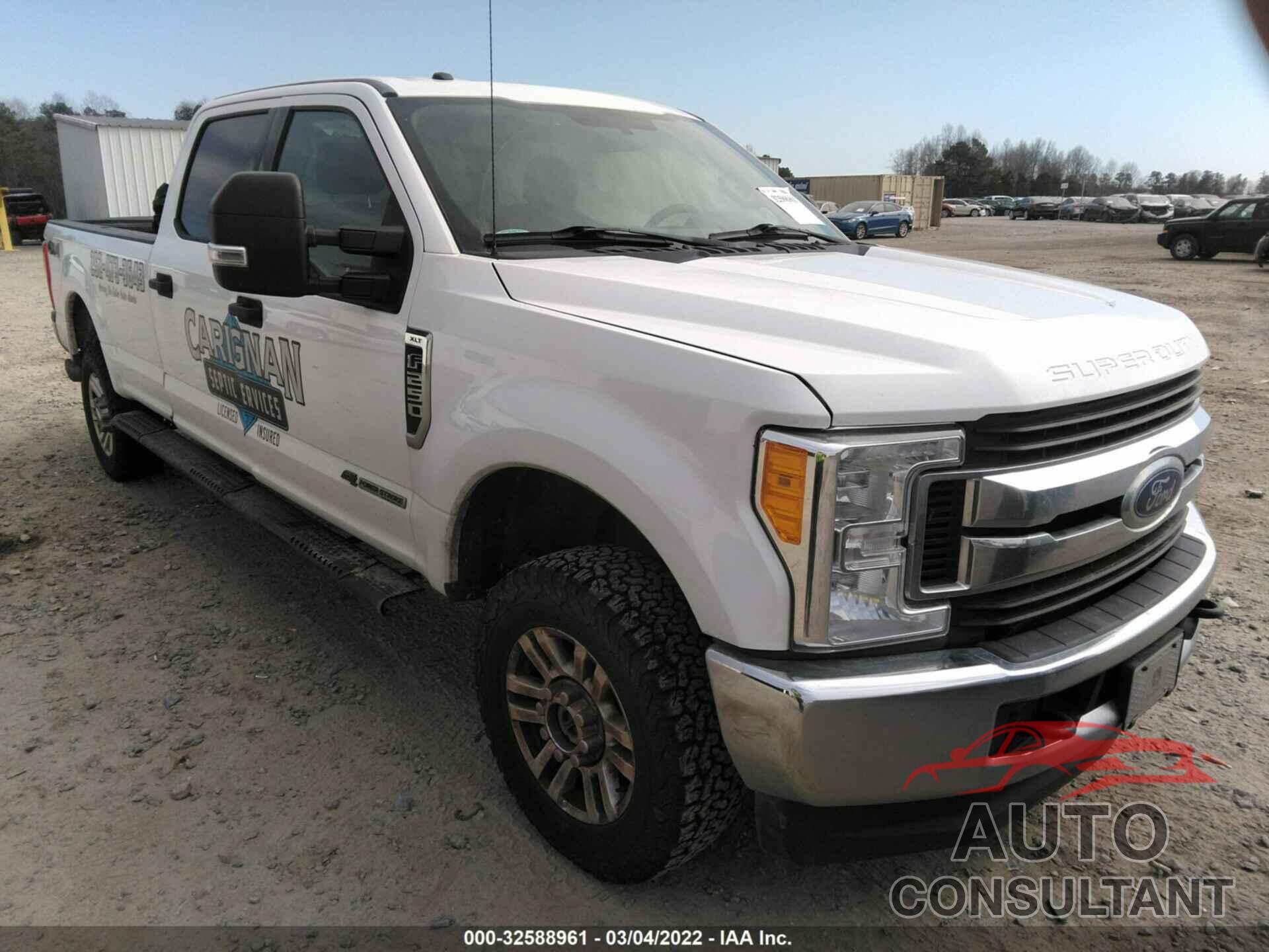 FORD SUPER DUTY F-250 SRW 2017 - 1FT7W2BT9HEC46432