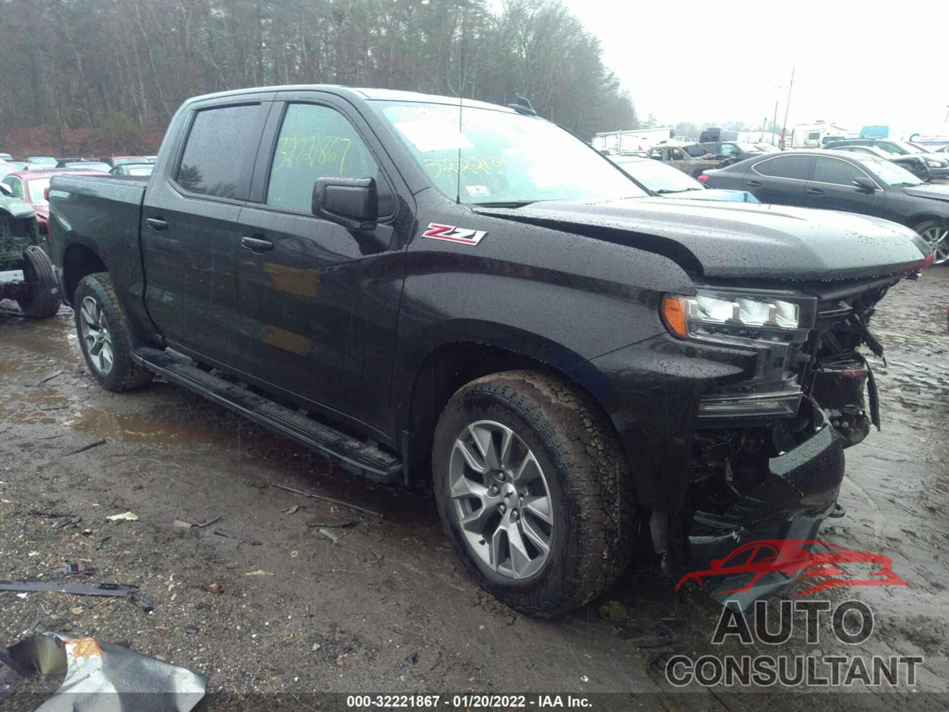 CHEVROLET SILVERADO 1500 2020 - 1GCUYEED2LZ180357