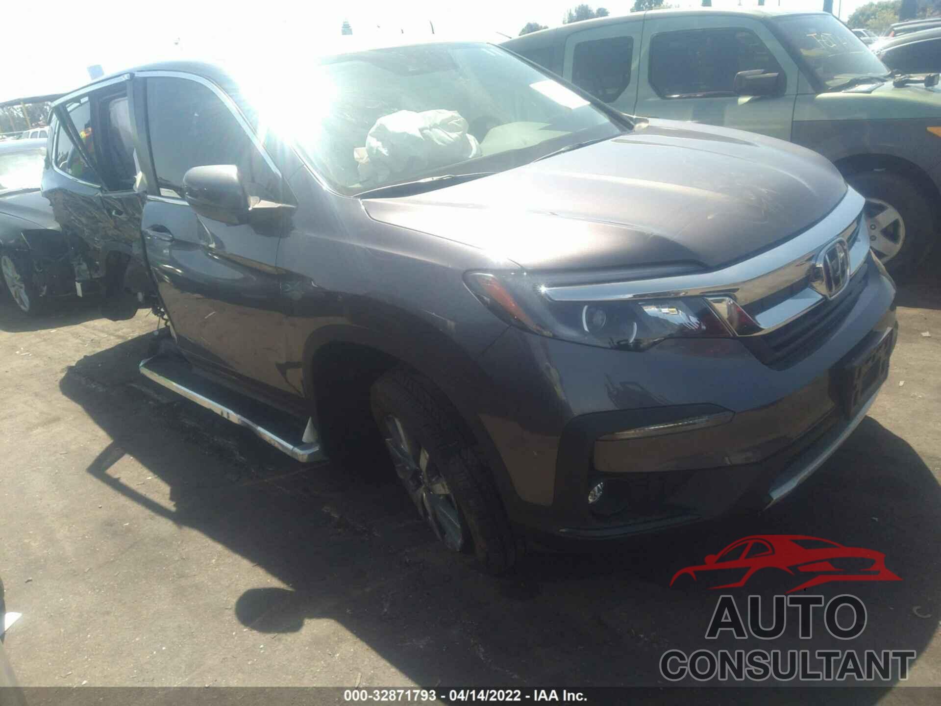HONDA PILOT 2022 - 5FNYF5H57NB010516