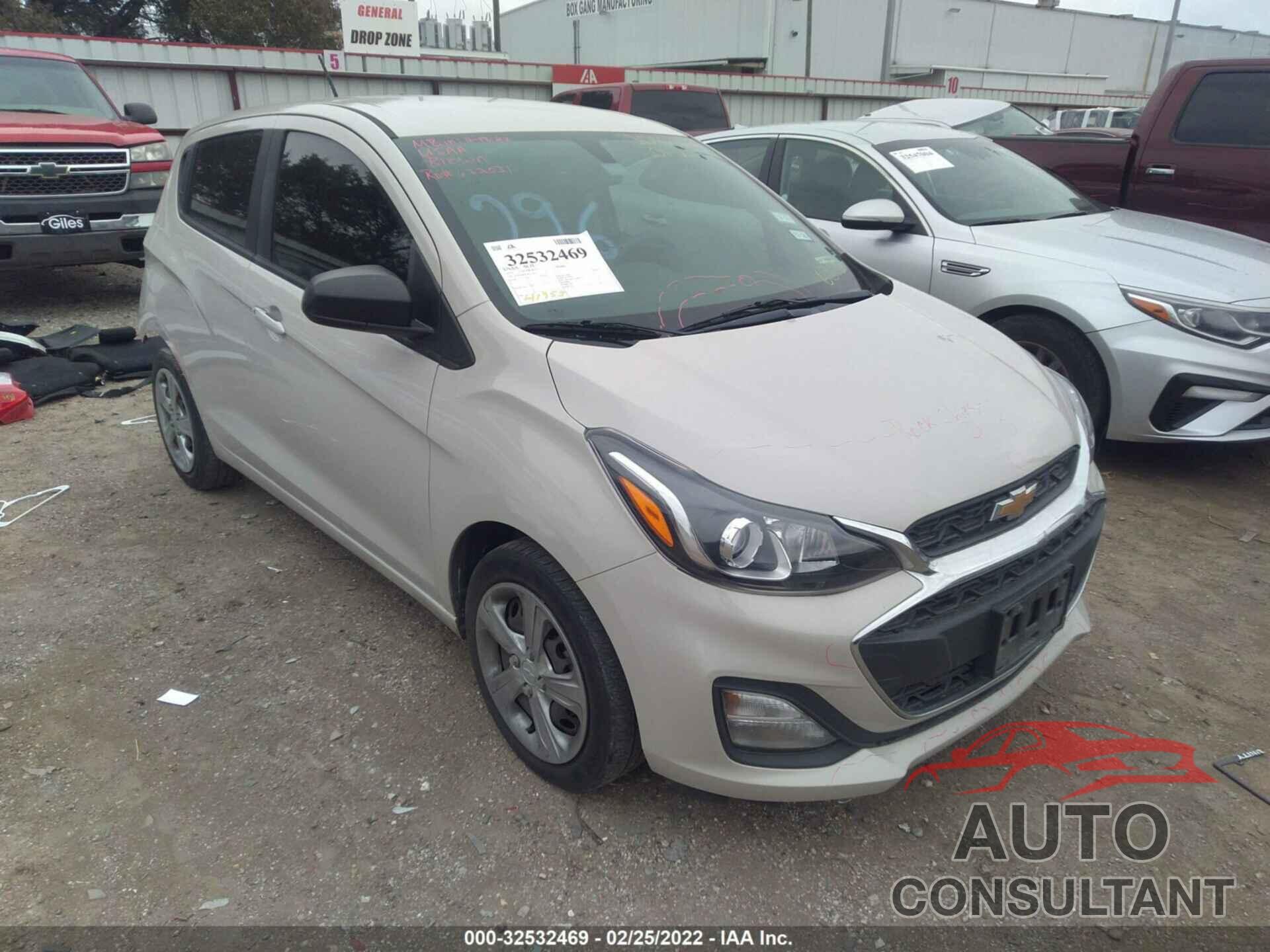 CHEVROLET SPARK 2019 - KL8CB6SA3KC736313