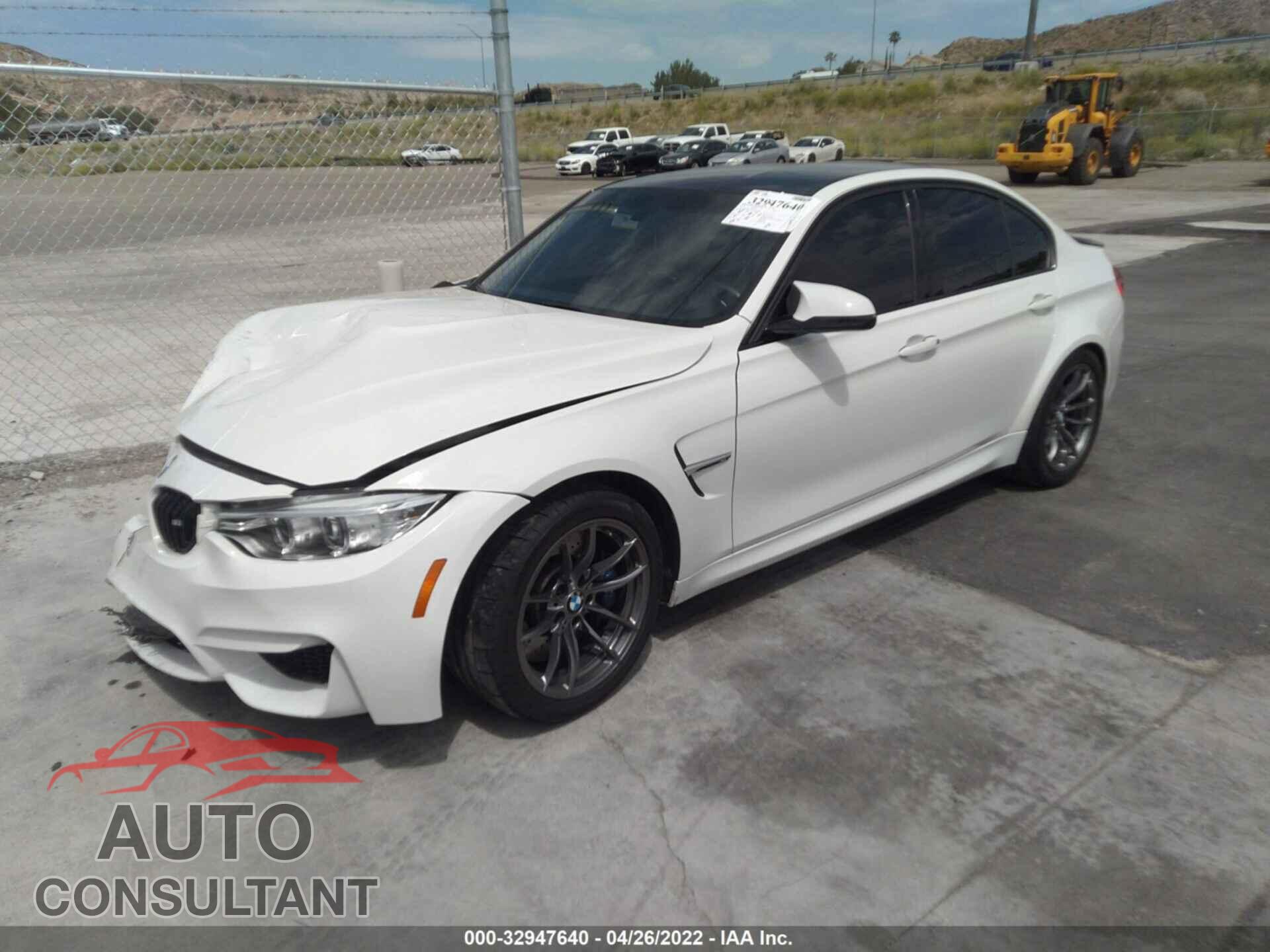 BMW M3 2016 - WBS8M9C54G5D30266