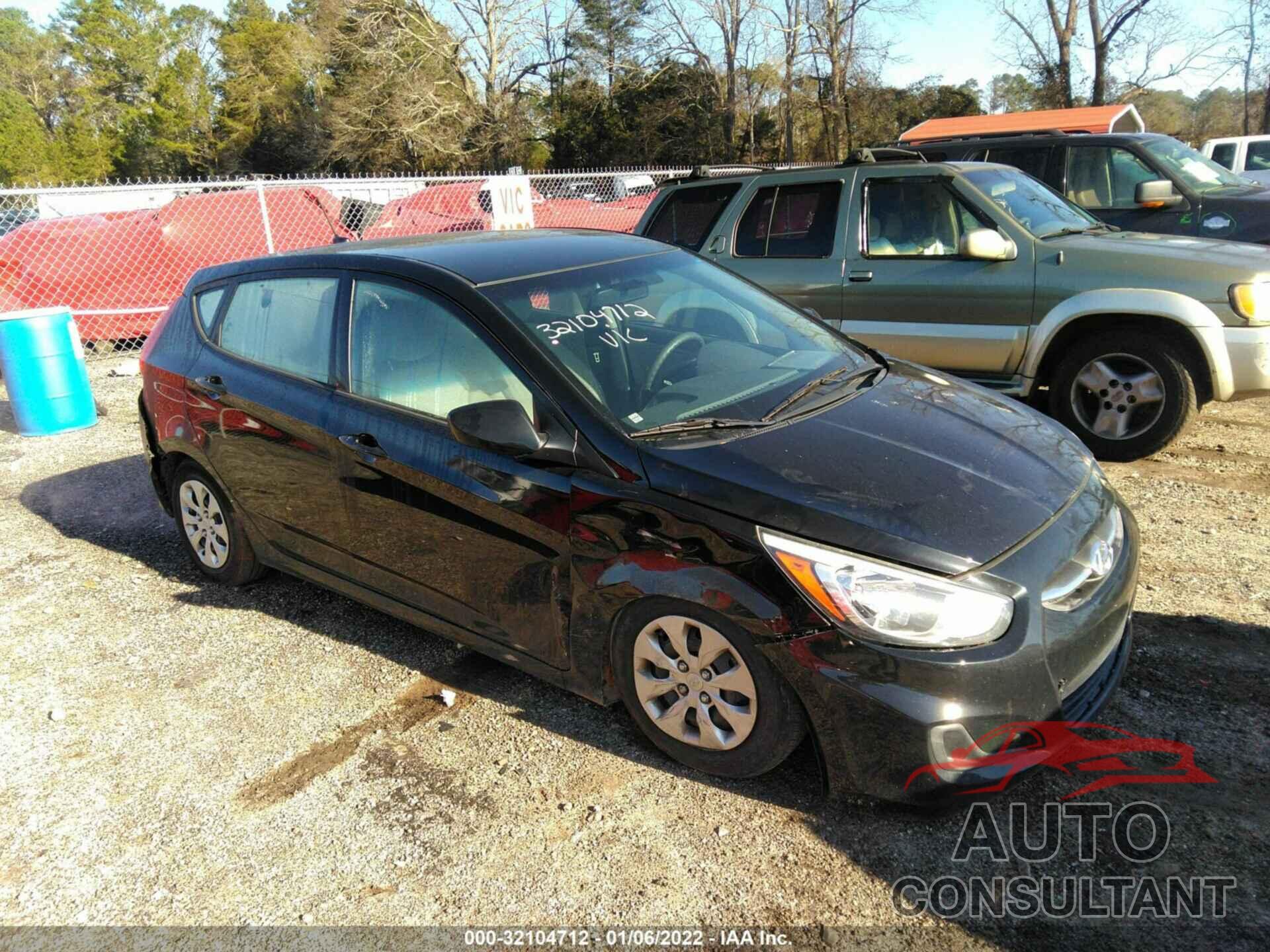 HYUNDAI ACCENT 2016 - KMHCT5AE5GU290584