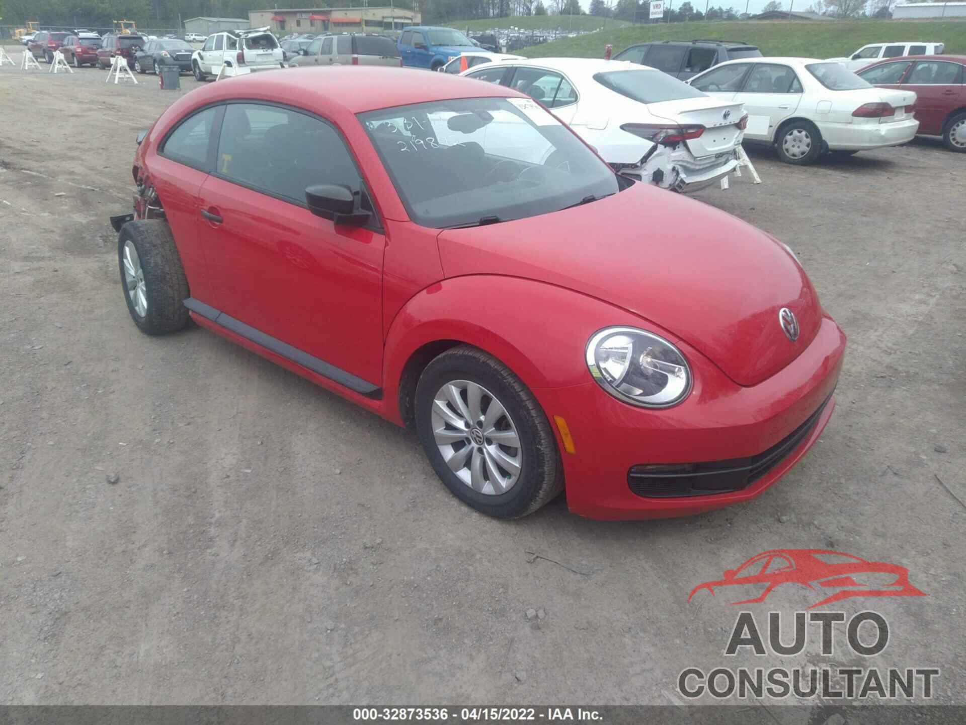 VOLKSWAGEN BEETLE COUPE 2016 - 3VWF07AT0GM633355