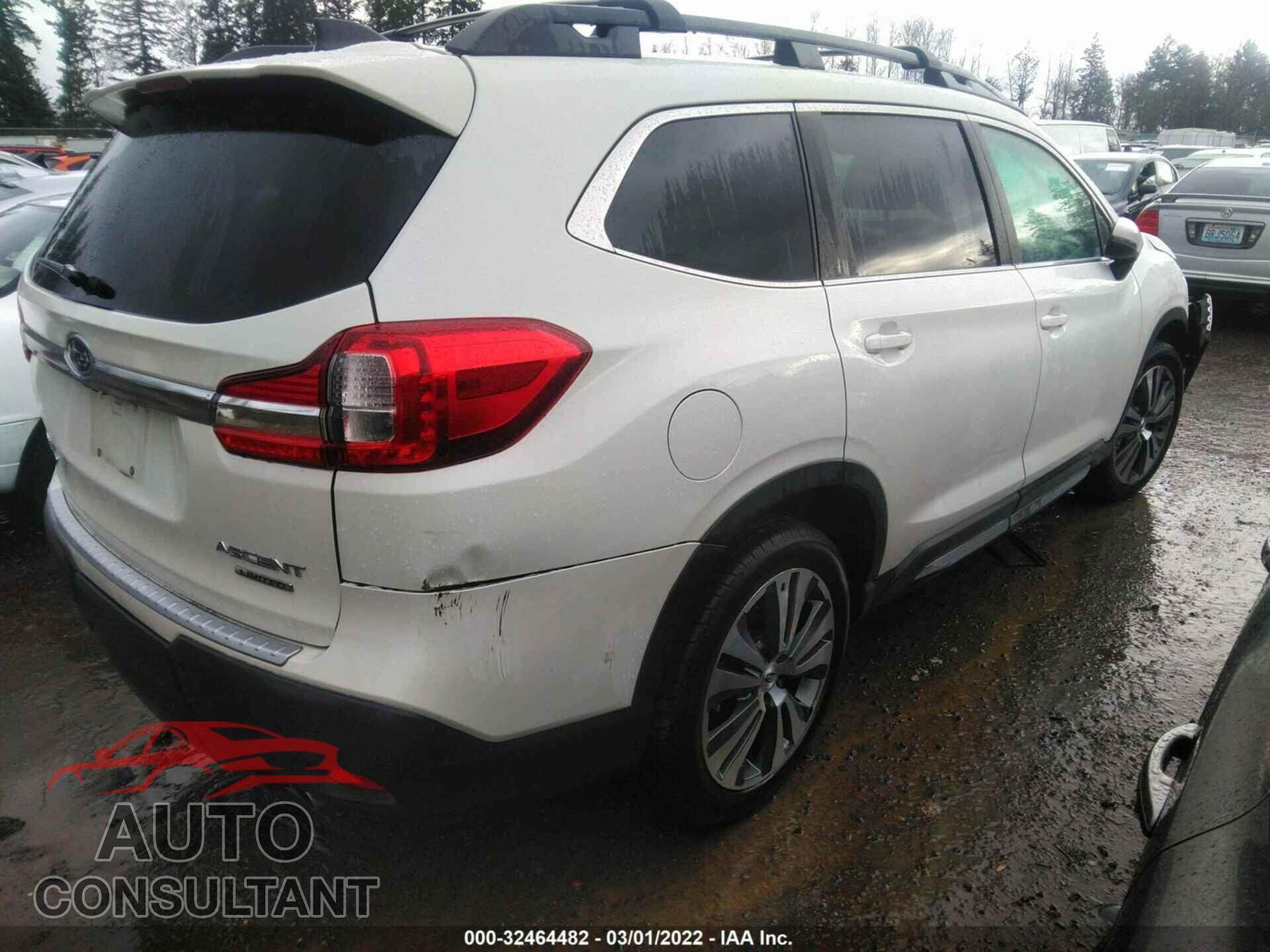 SUBARU ASCENT 2019 - 4S4WMAPD4K3477248