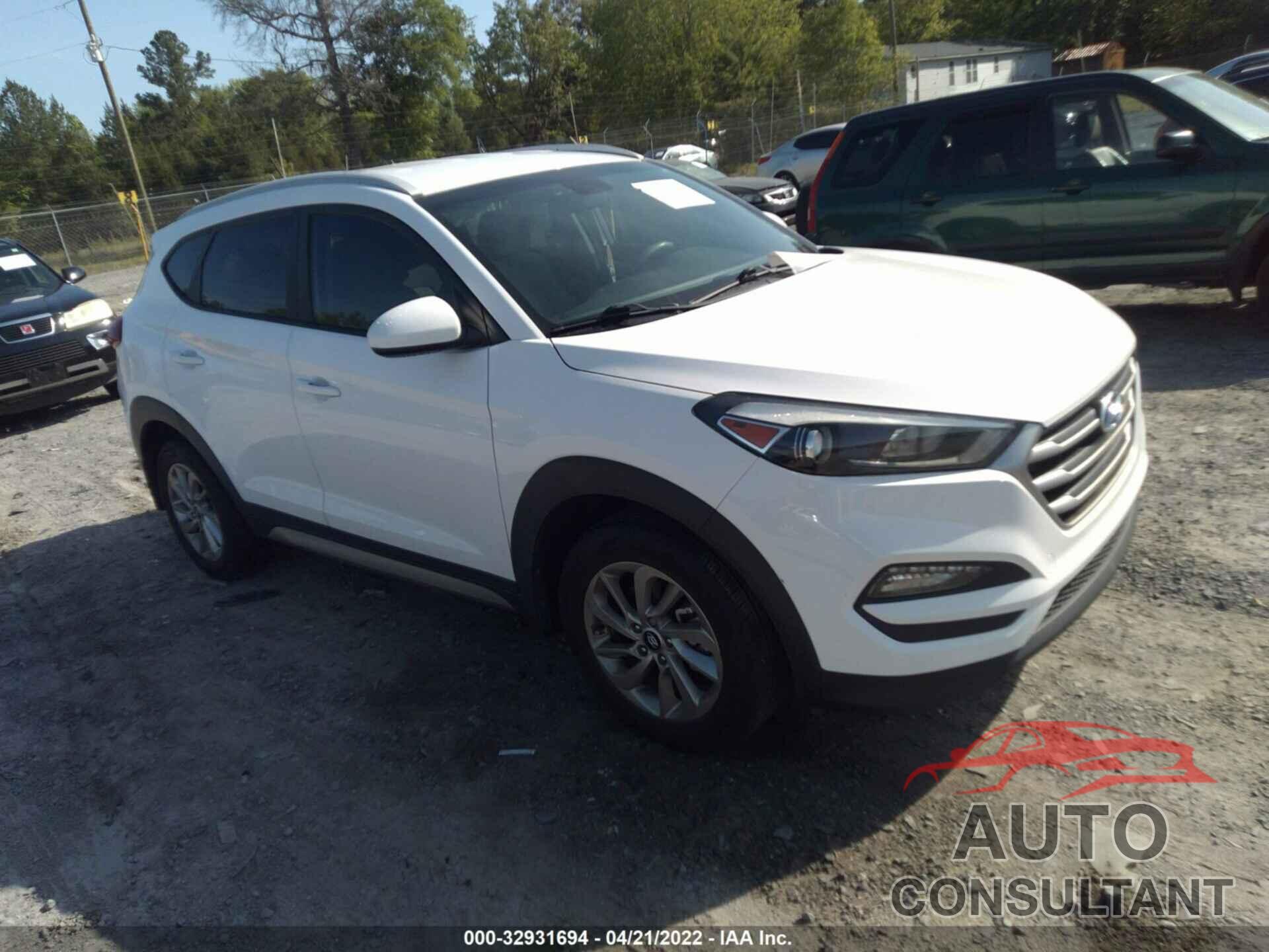 HYUNDAI TUCSON 2017 - KM8J33A47HU353771