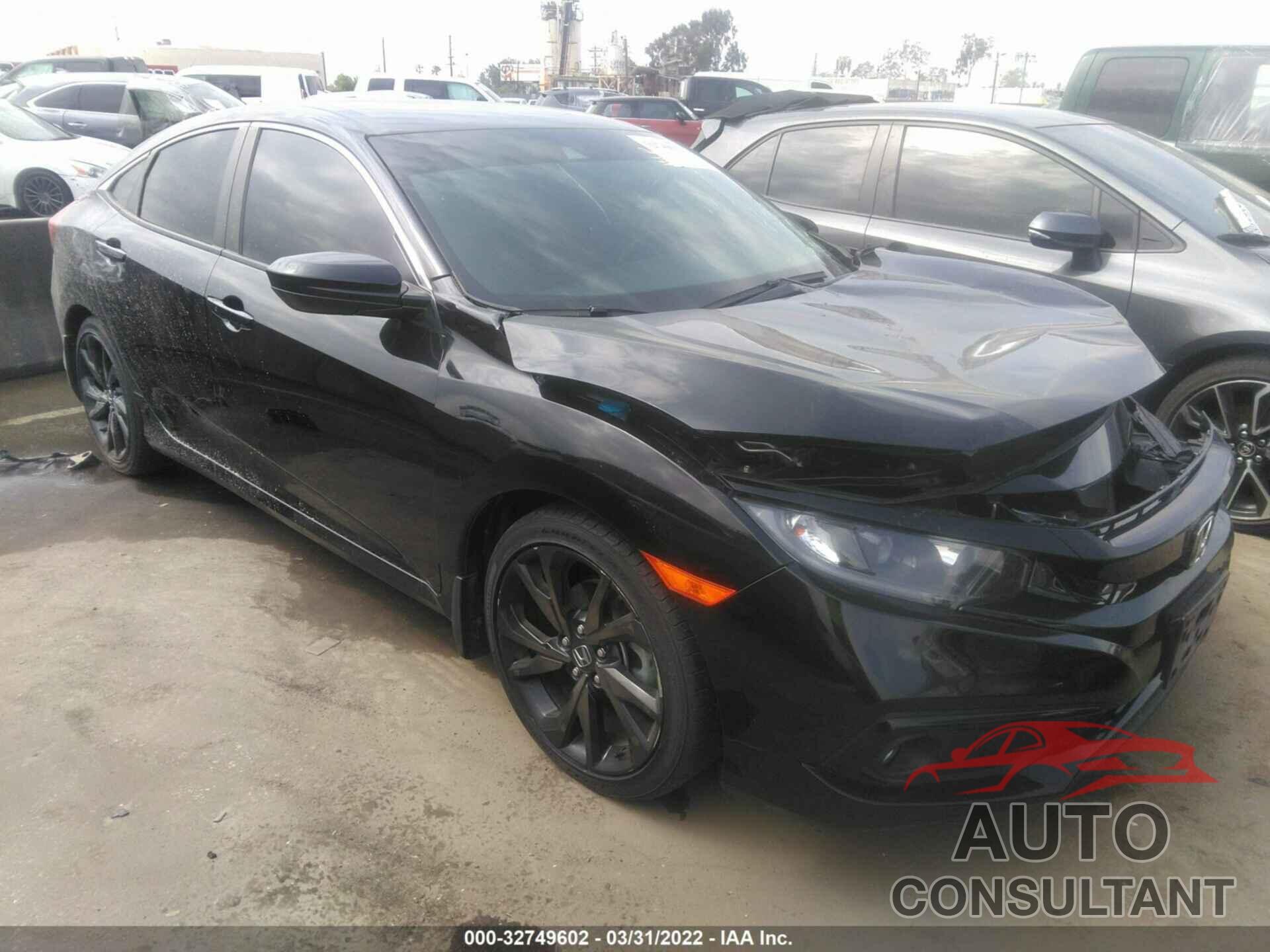 HONDA CIVIC SEDAN 2019 - 2HGFC2F82KH506357