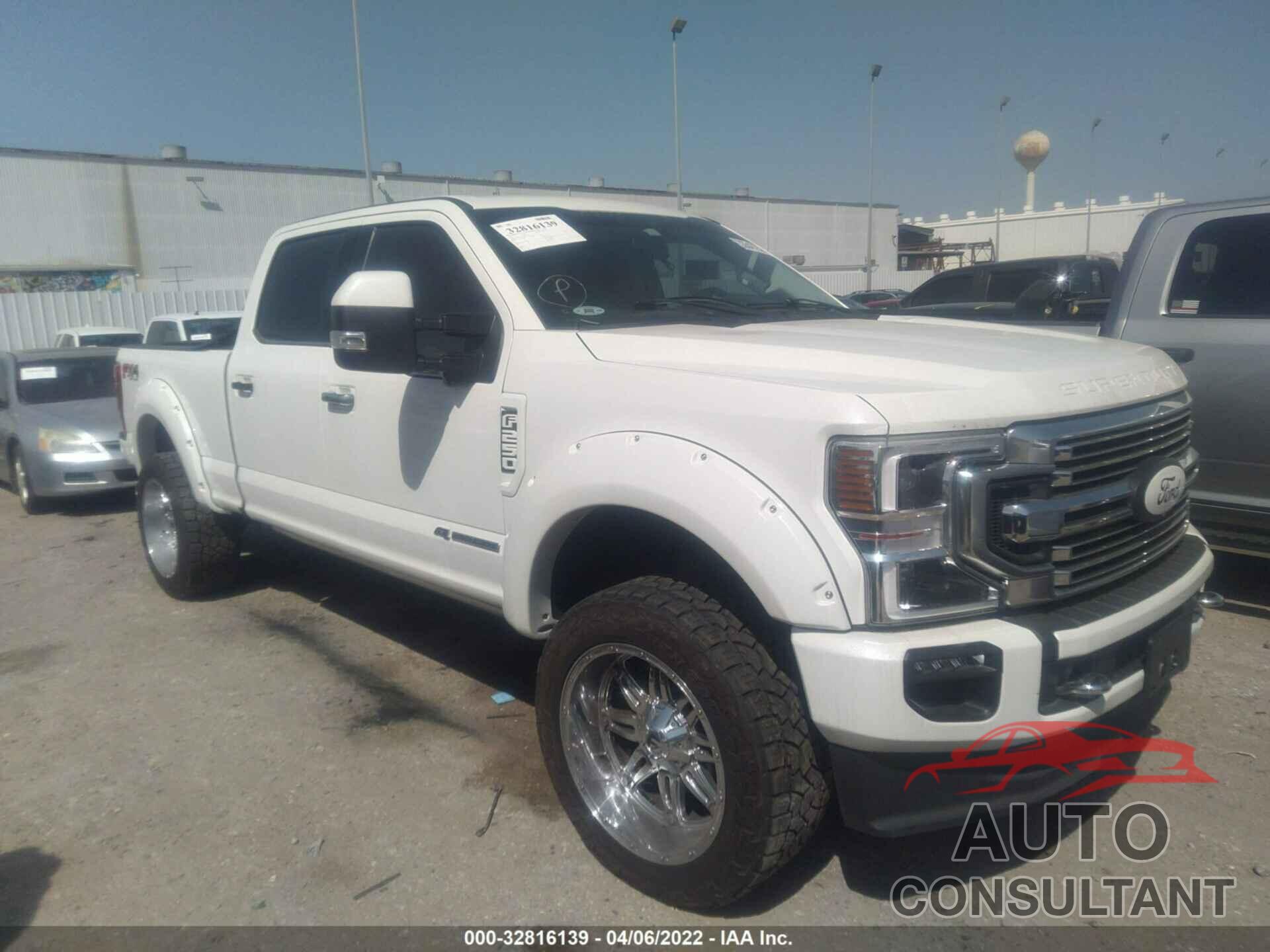 FORD SUPER DUTY F-250 SRW 2021 - 1FT8W2BT1MEC48321