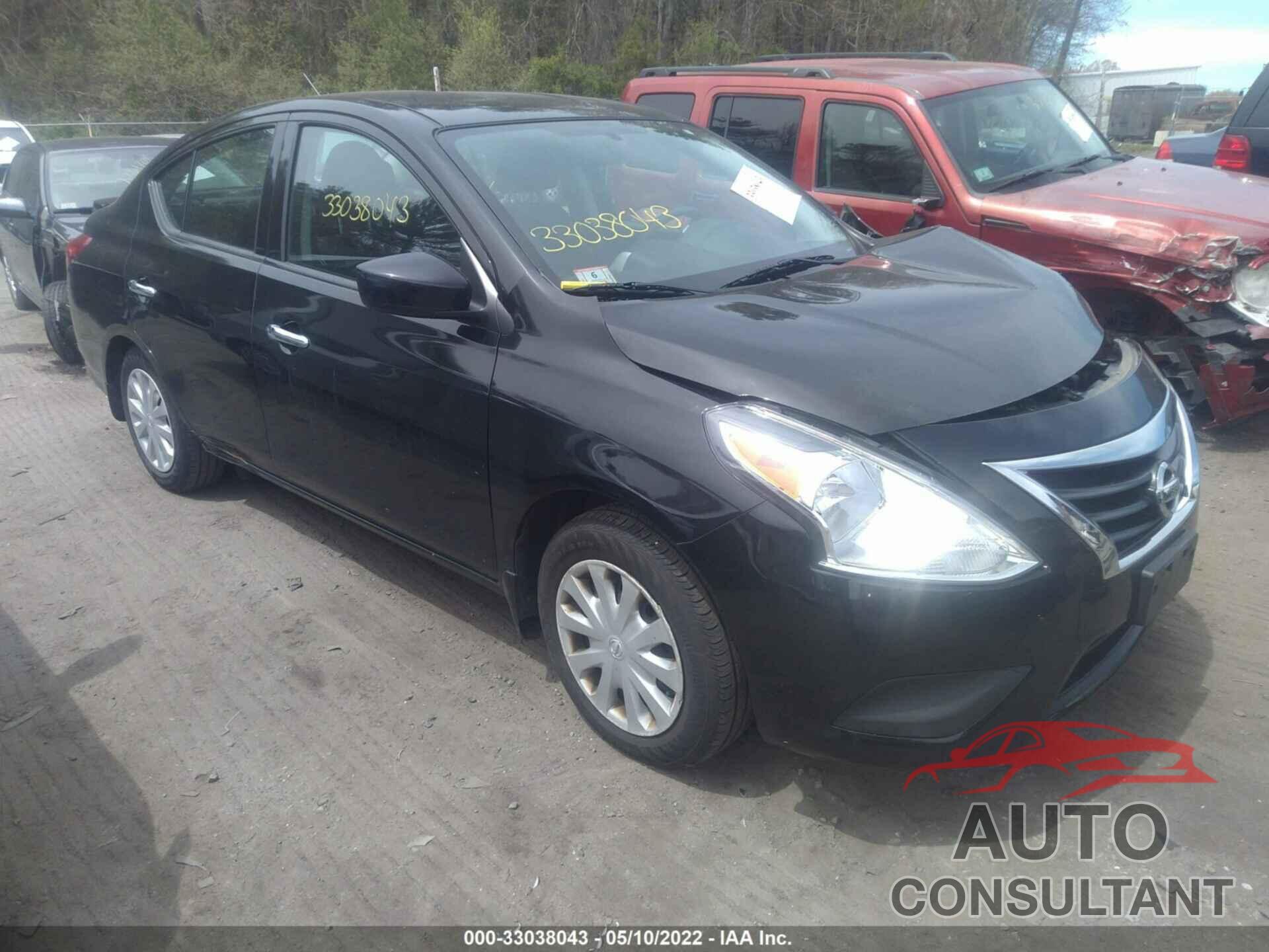 NISSAN VERSA 2016 - 3N1CN7AP6GL859645