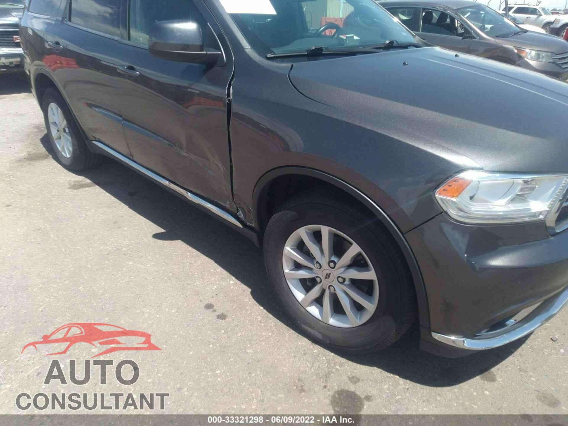 DODGE DURANGO 2020 - 1C4RDJAG0LC107615