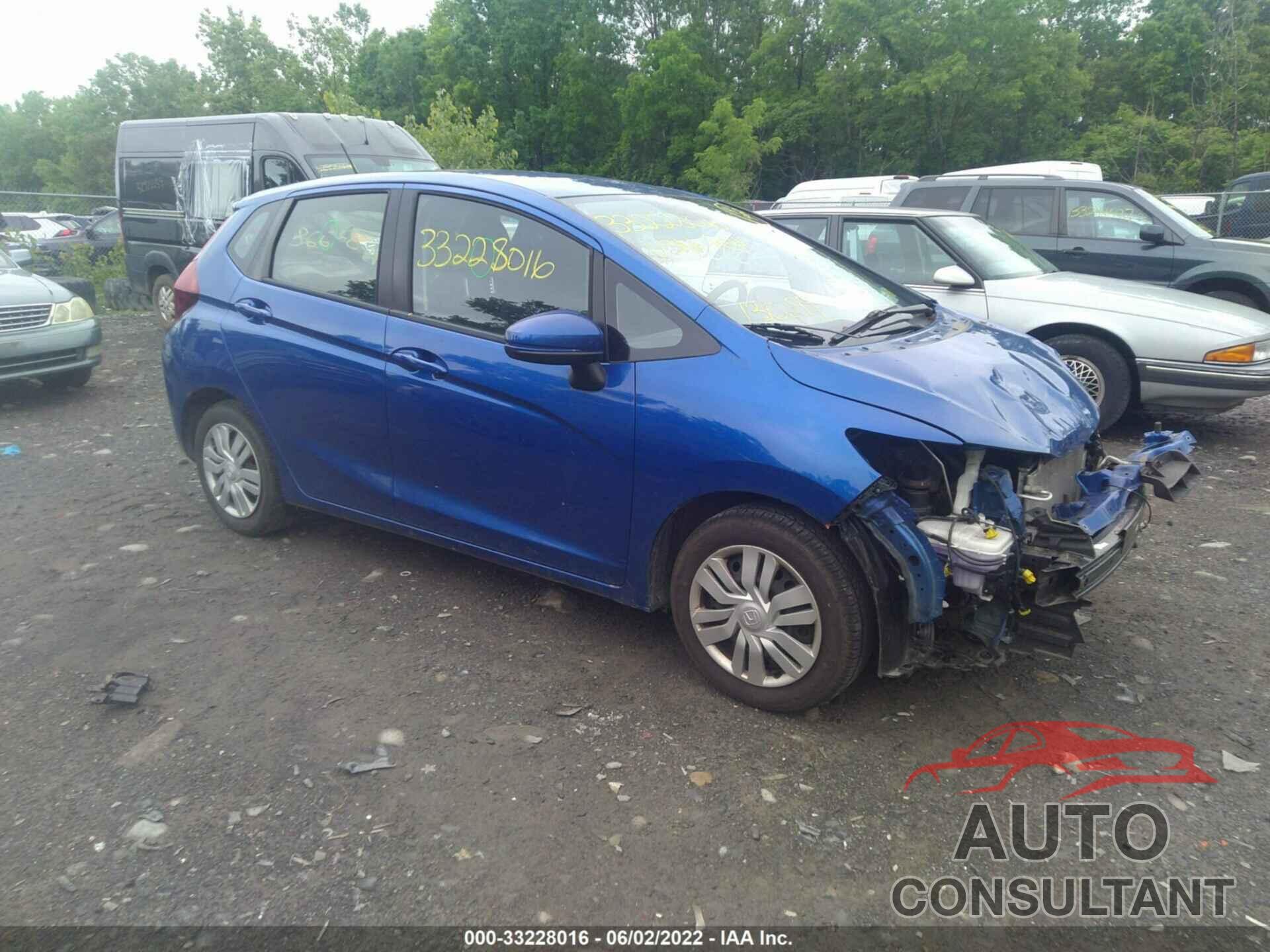 HONDA FIT 2016 - JHMGK5H53GX025125