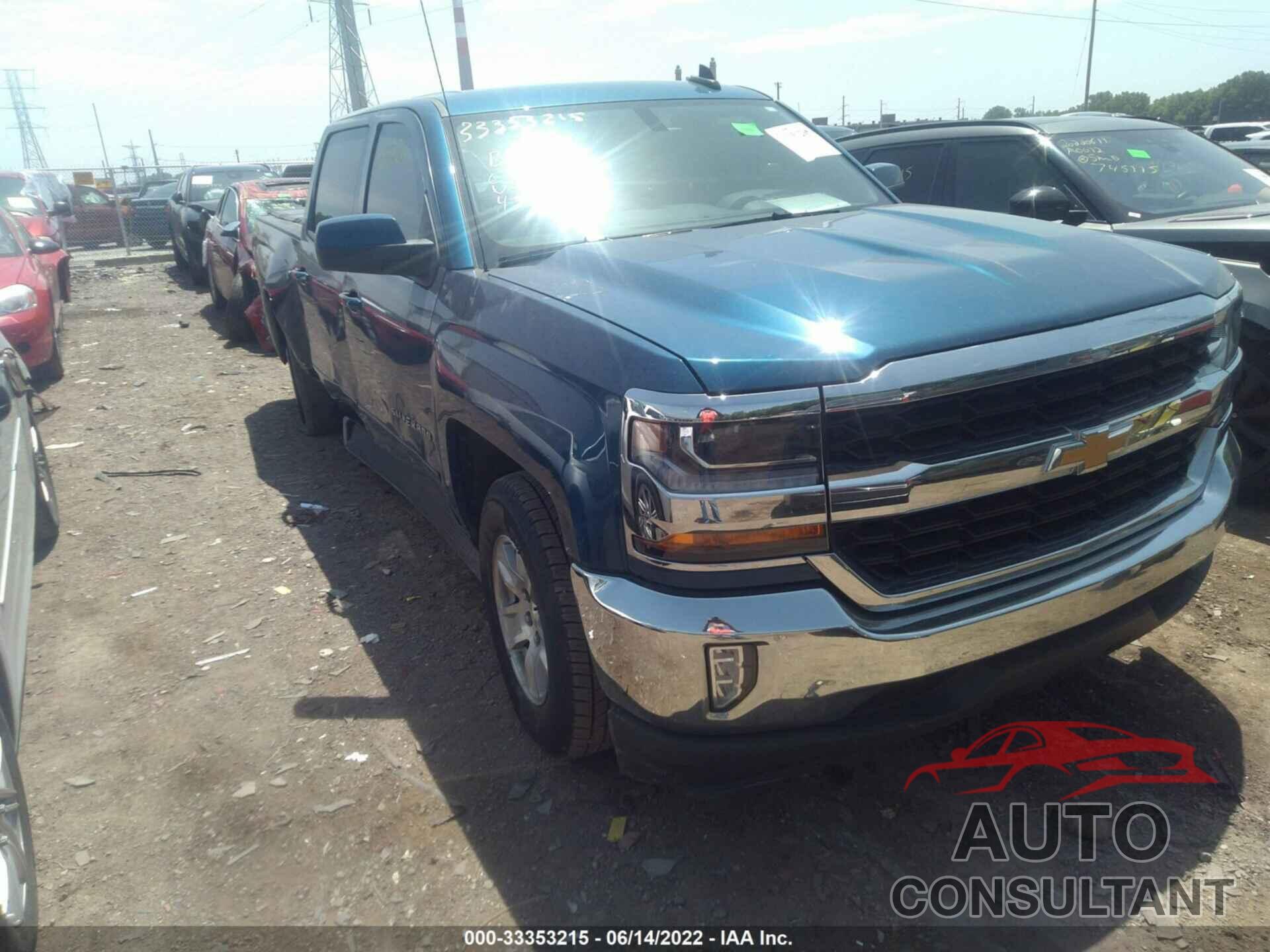 CHEVROLET SILVERADO 1500 2018 - 3GCPCREH5JG377395