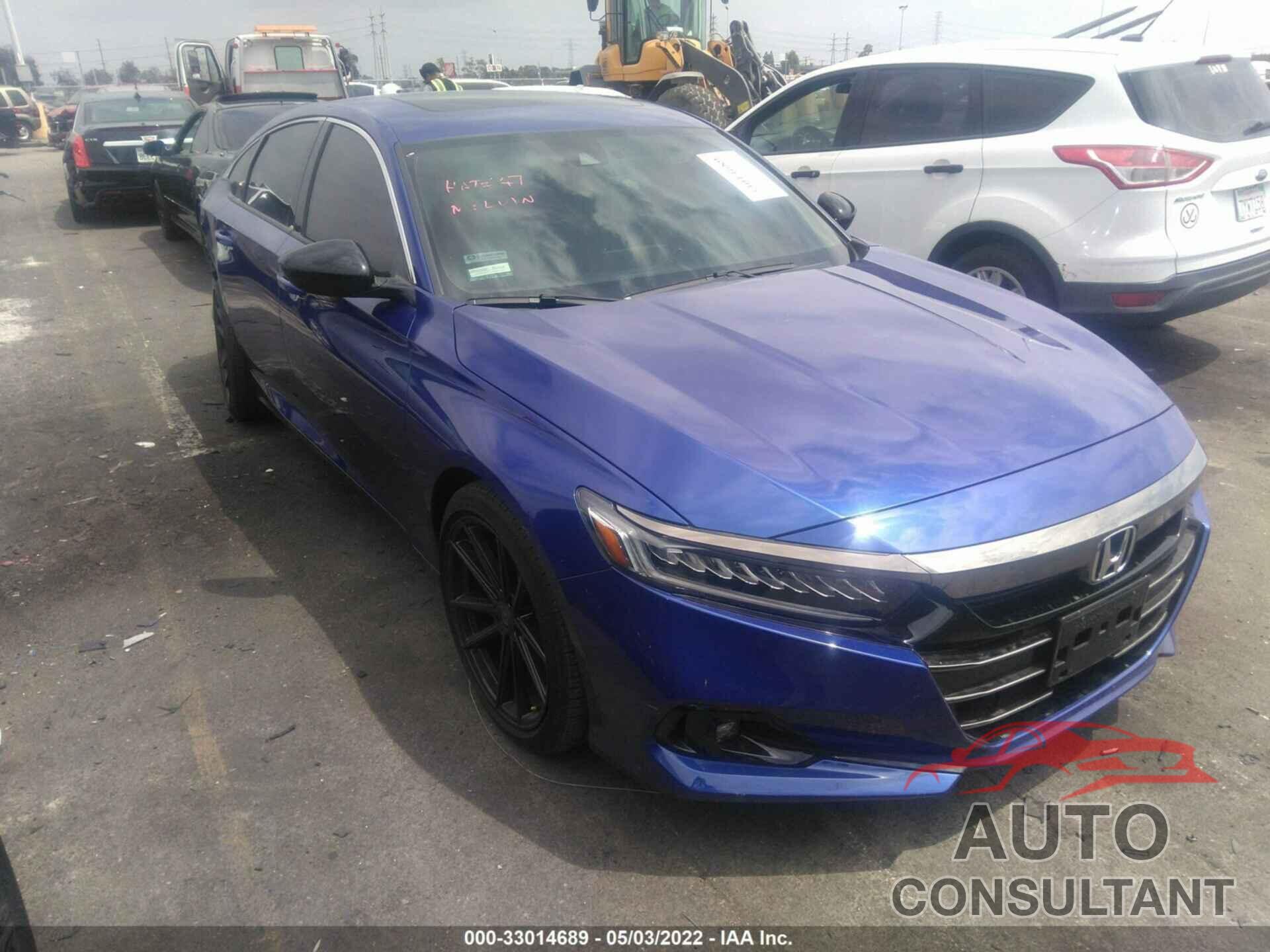 HONDA ACCORD SEDAN 2022 - 1HGCV2F35NA003359