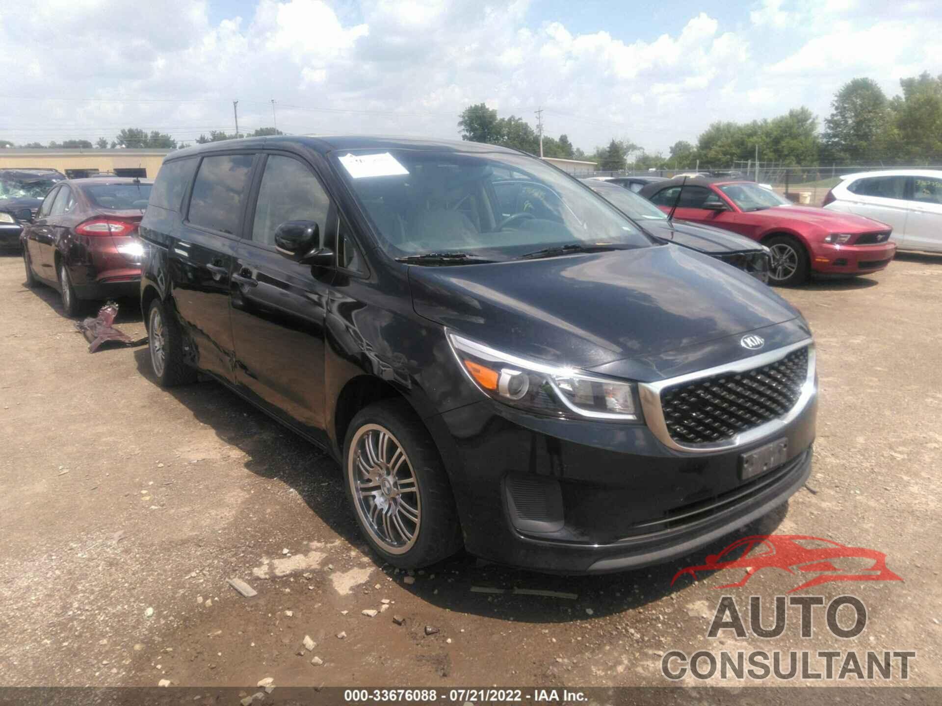 KIA SEDONA 2017 - KNDMB5C10H6244740