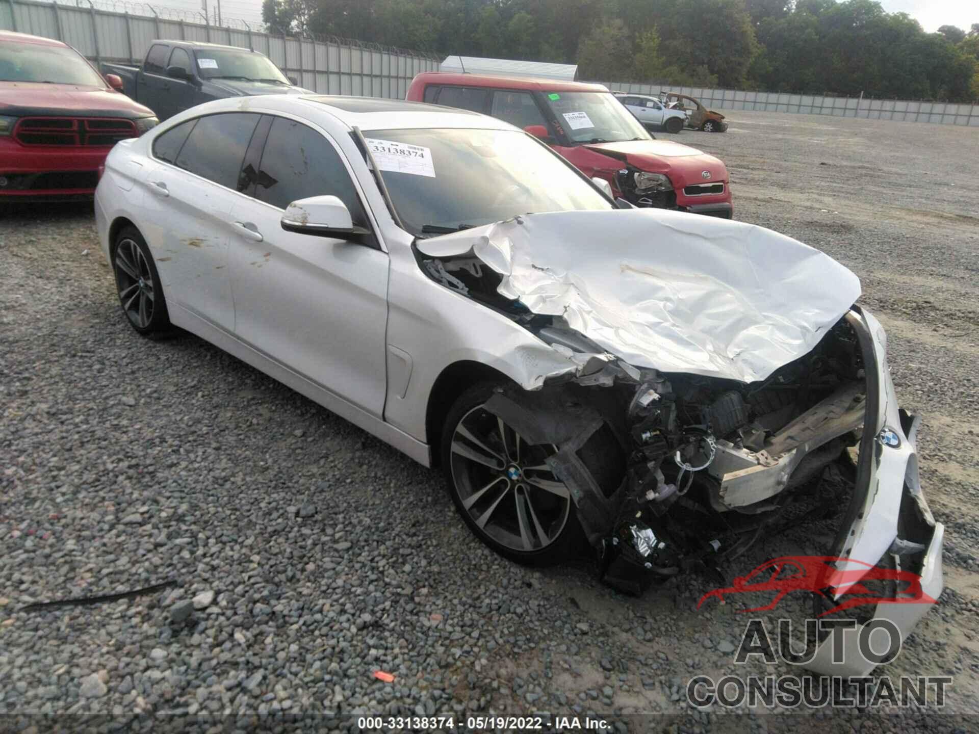 BMW 4 SERIES 2020 - WBA4J1C03LBU68326