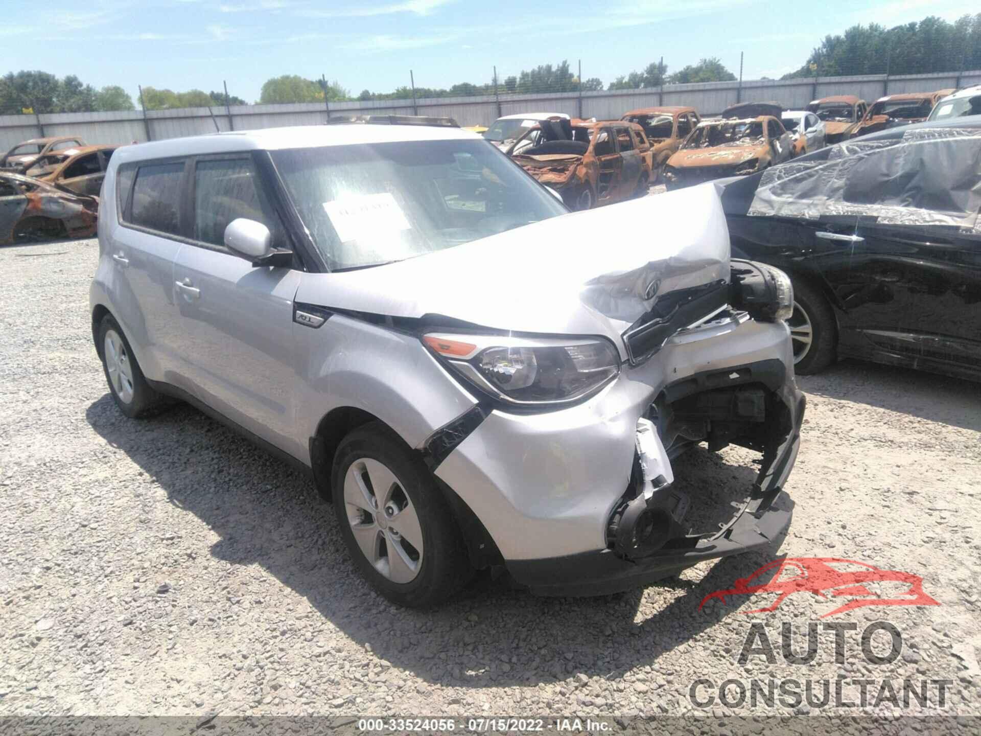 KIA SOUL 2016 - KNDJN2A26G7865333