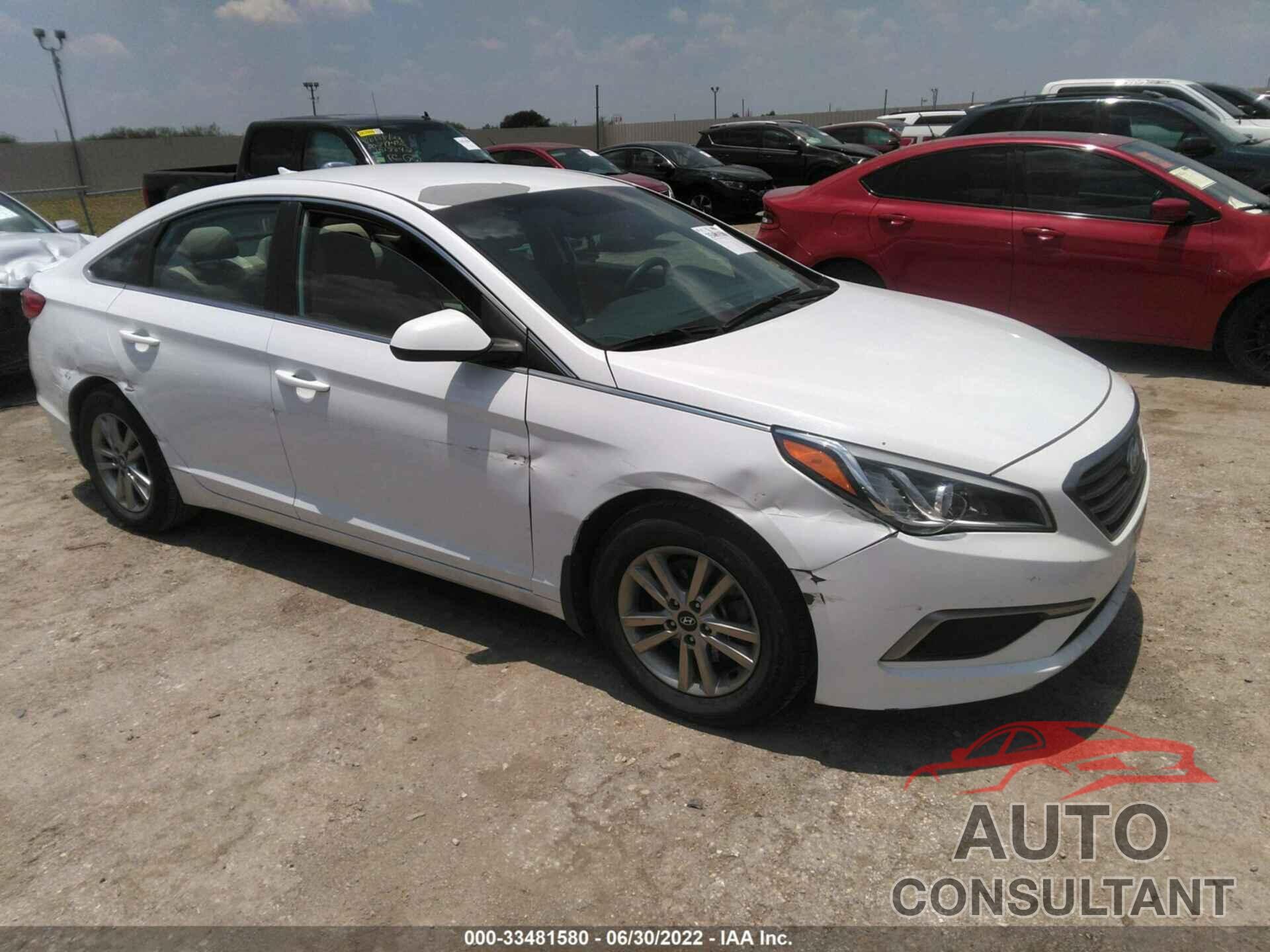 HYUNDAI SONATA 2017 - 5NPE24AF4HH481587