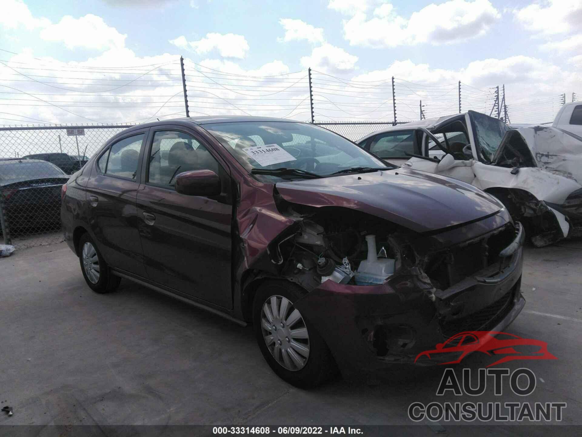 MITSUBISHI MIRAGE G4 2020 - ML32F3FJ9LHF09119