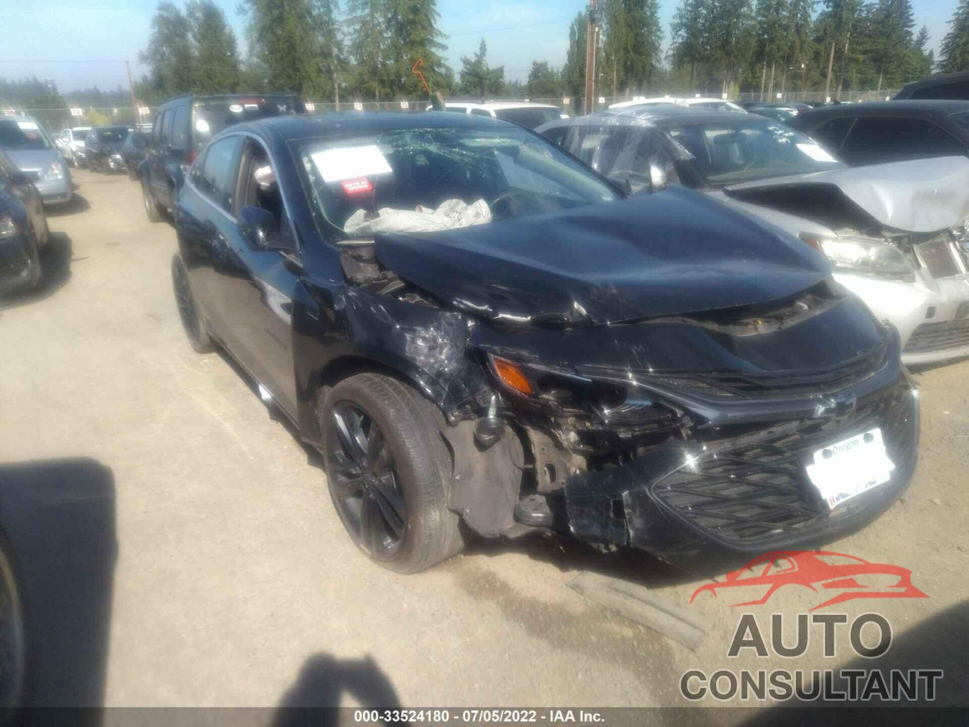 CHEVROLET MALIBU 2021 - 1G1ZD5ST6MF061073