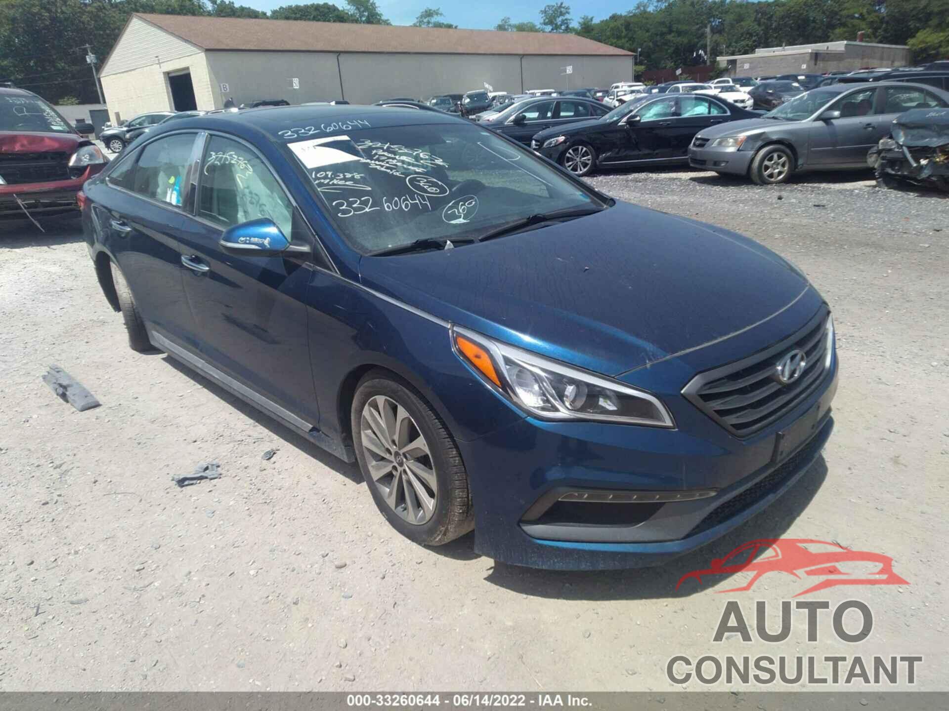 HYUNDAI SONATA 2017 - 5NPE34AF6HH592381